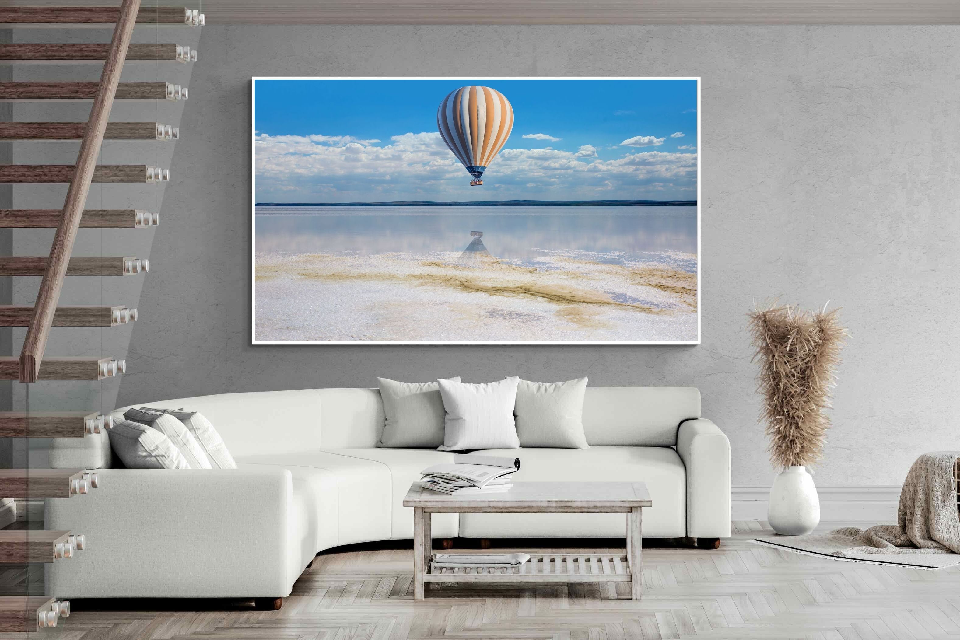 Pixalot Balloon Over the Salt Flats