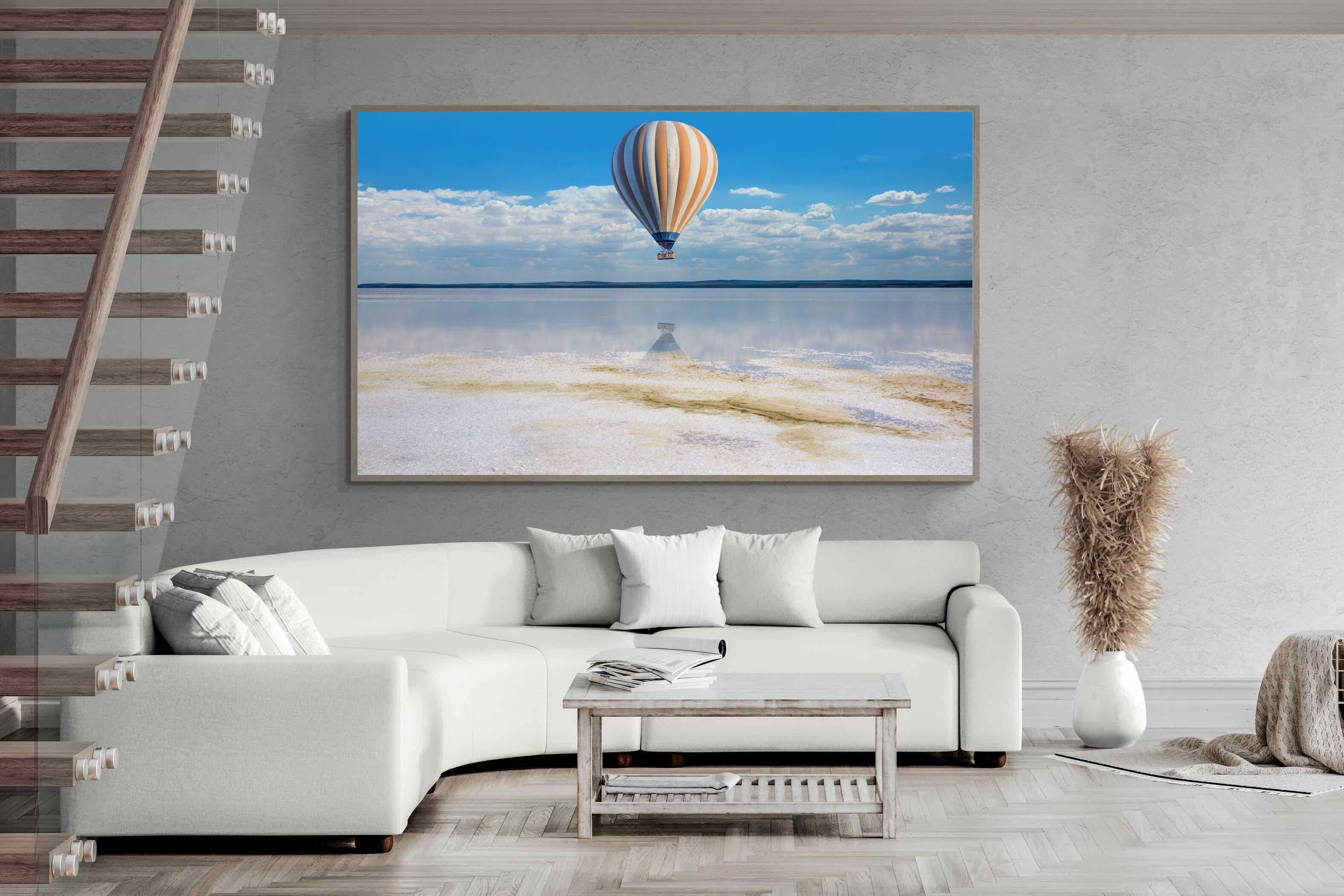 Pixalot Balloon Over the Salt Flats