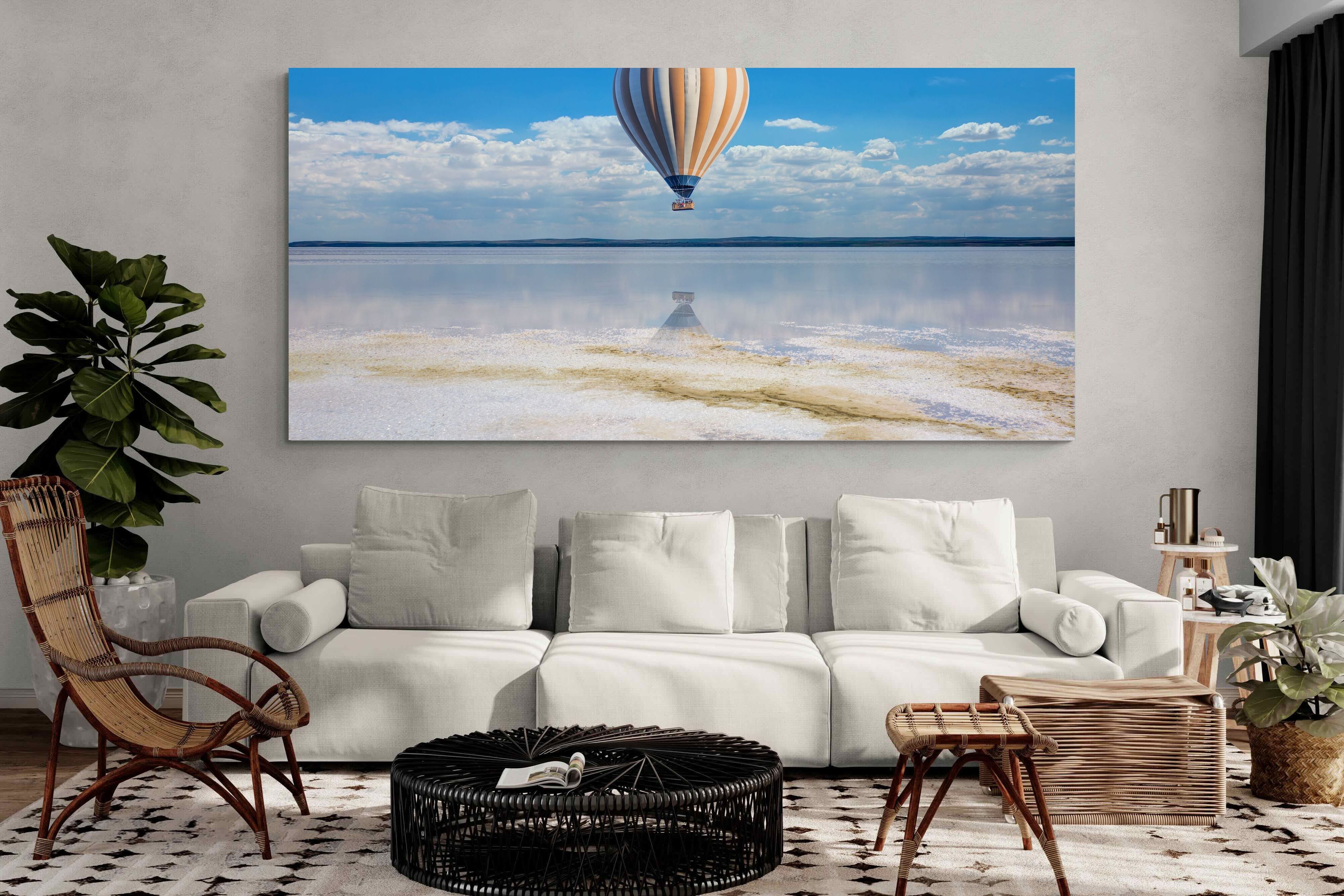 Pixalot Balloon Over the Salt Flats