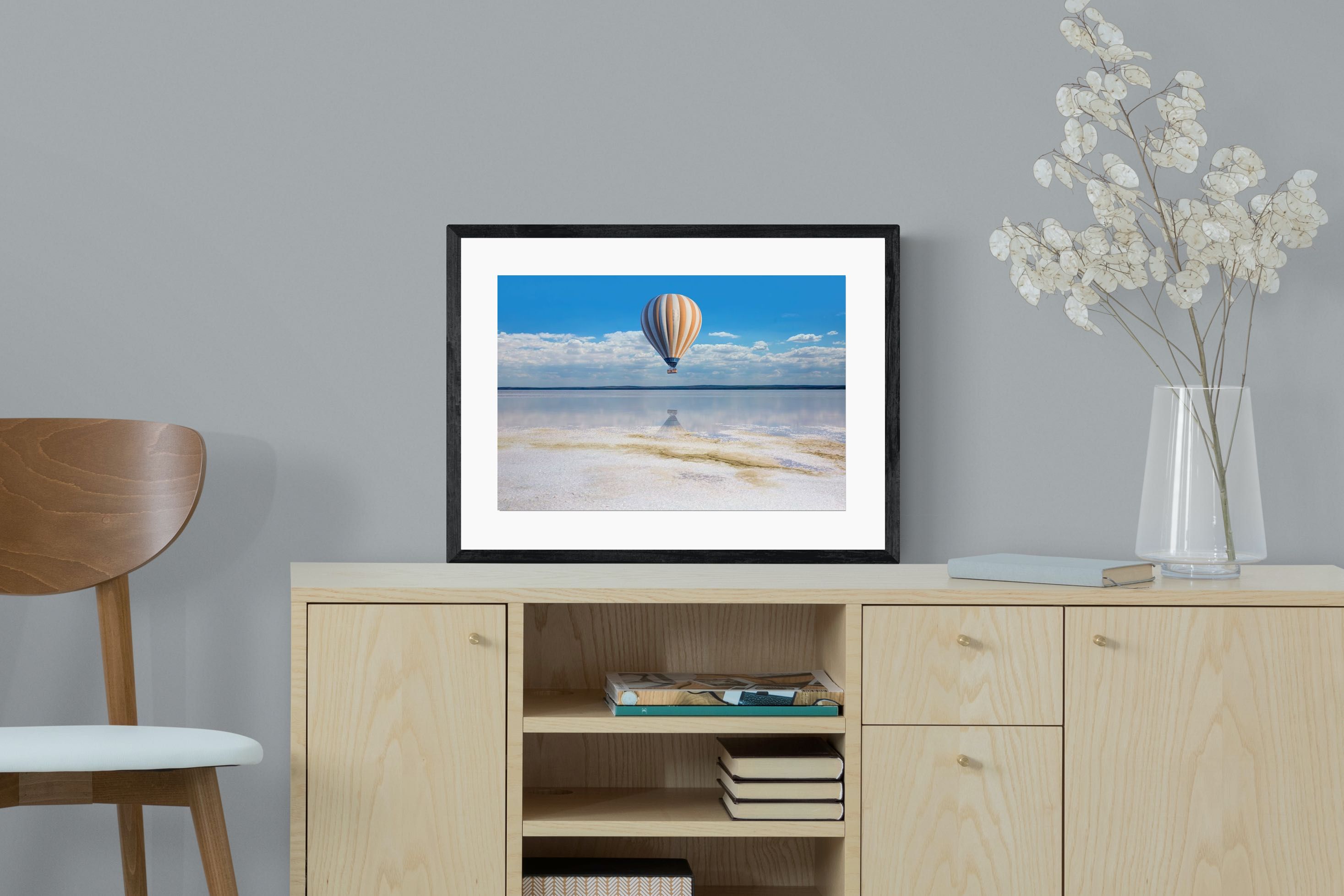 Pixalot Balloon Over the Salt Flats