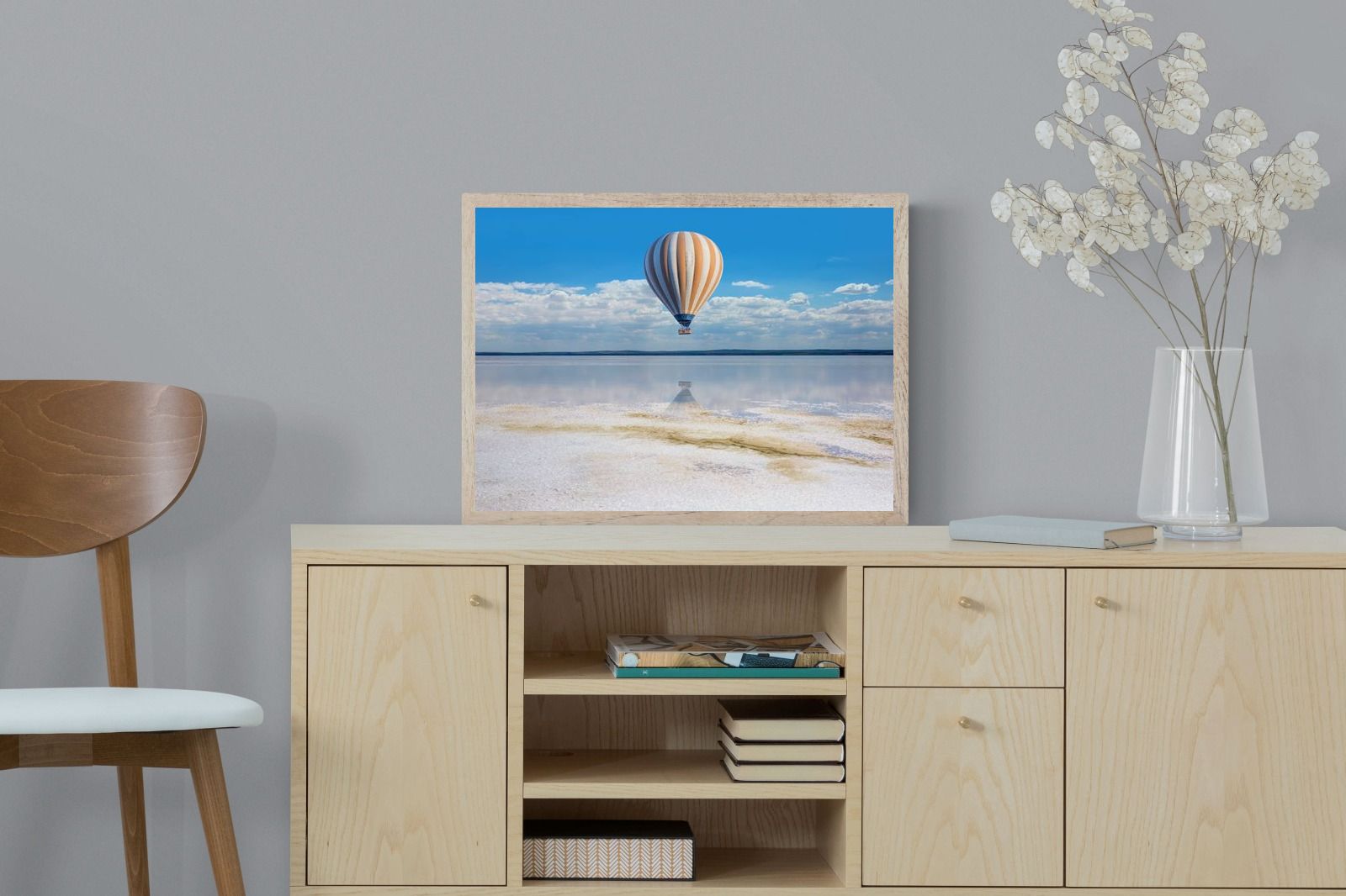 Pixalot Balloon Over the Salt Flats