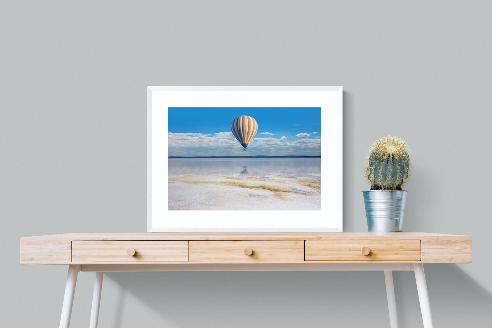Pixalot Balloon Over the Salt Flats