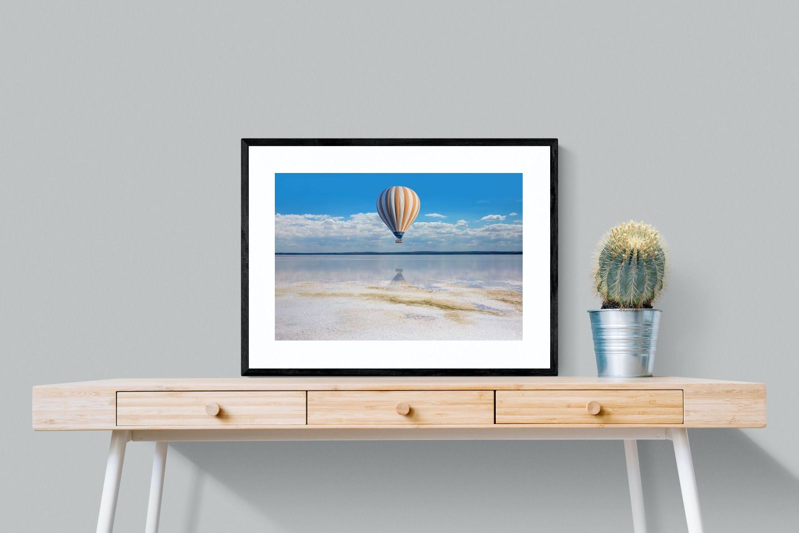 Pixalot Balloon Over the Salt Flats