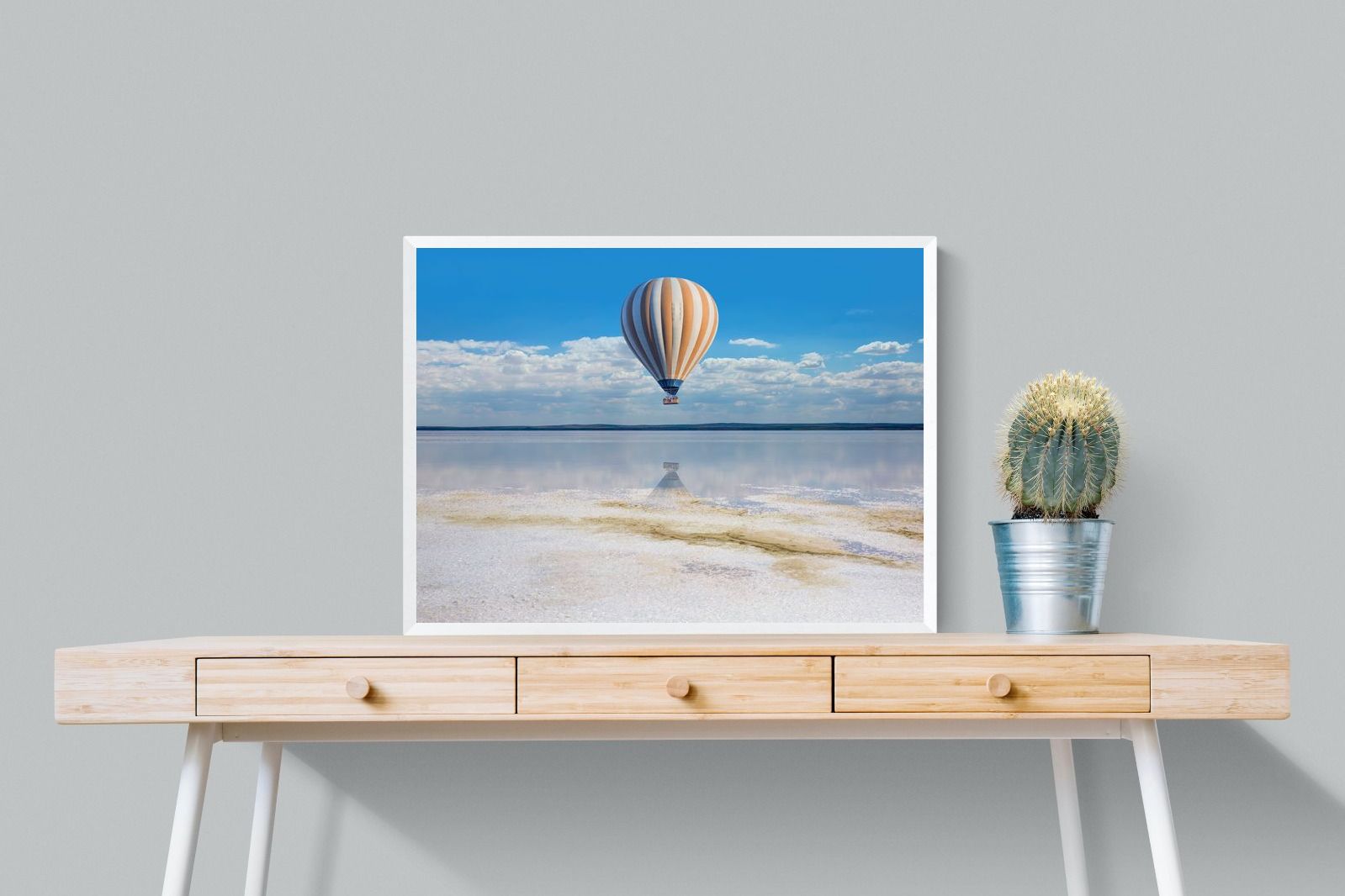 Pixalot Balloon Over the Salt Flats