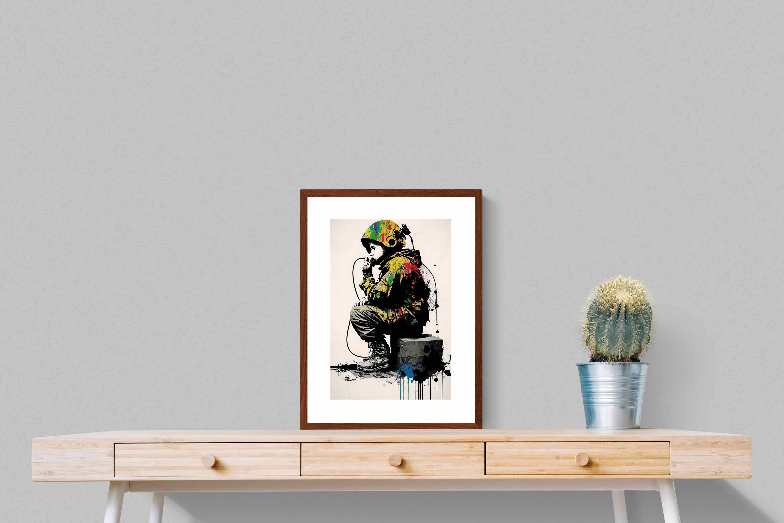 Pixalot Banksy Astronaut