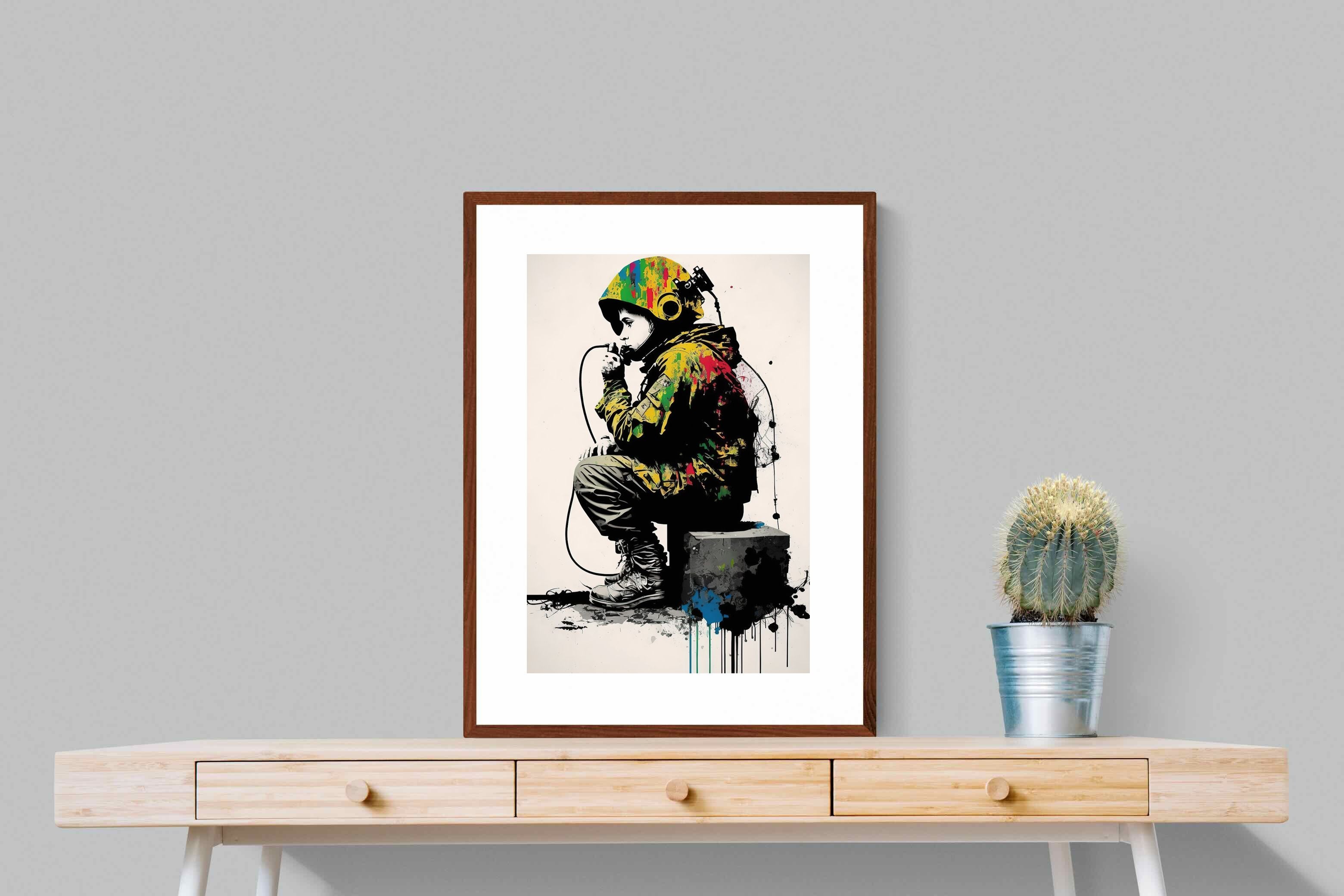 Pixalot Banksy Astronaut