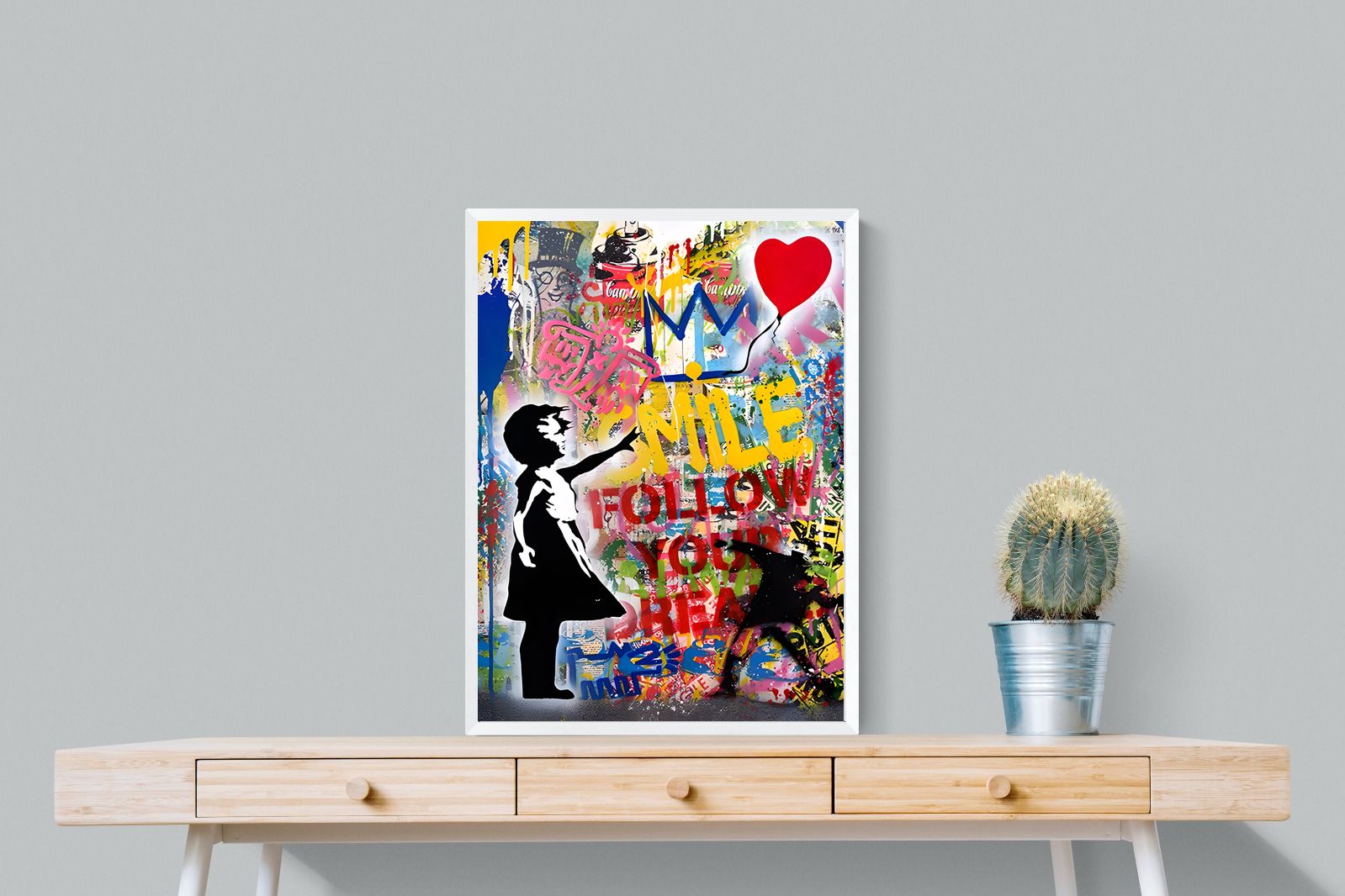 Pixalot Banksy Basquiat Tribute Art