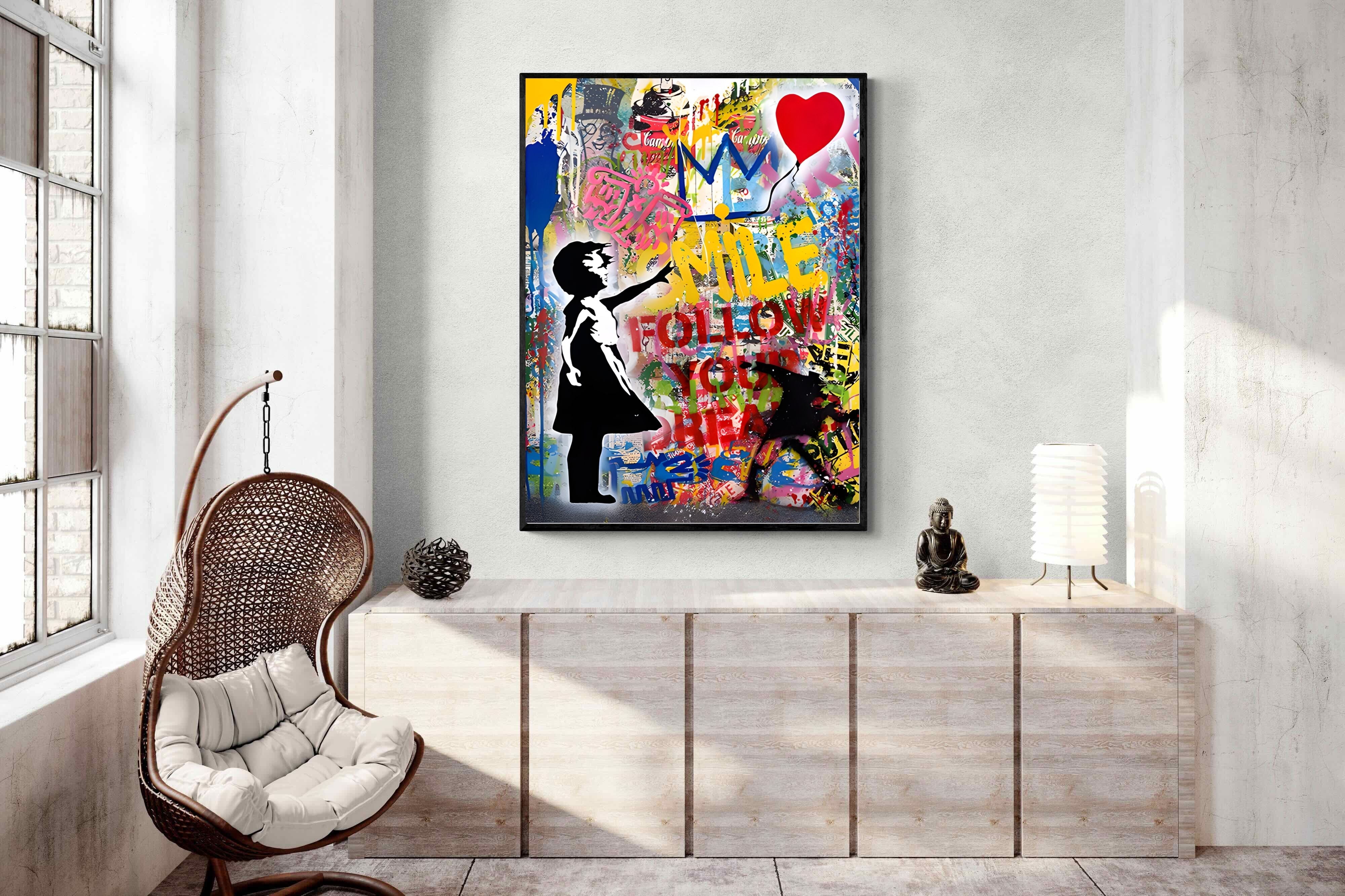 Pixalot Banksy Basquiat Tribute Art