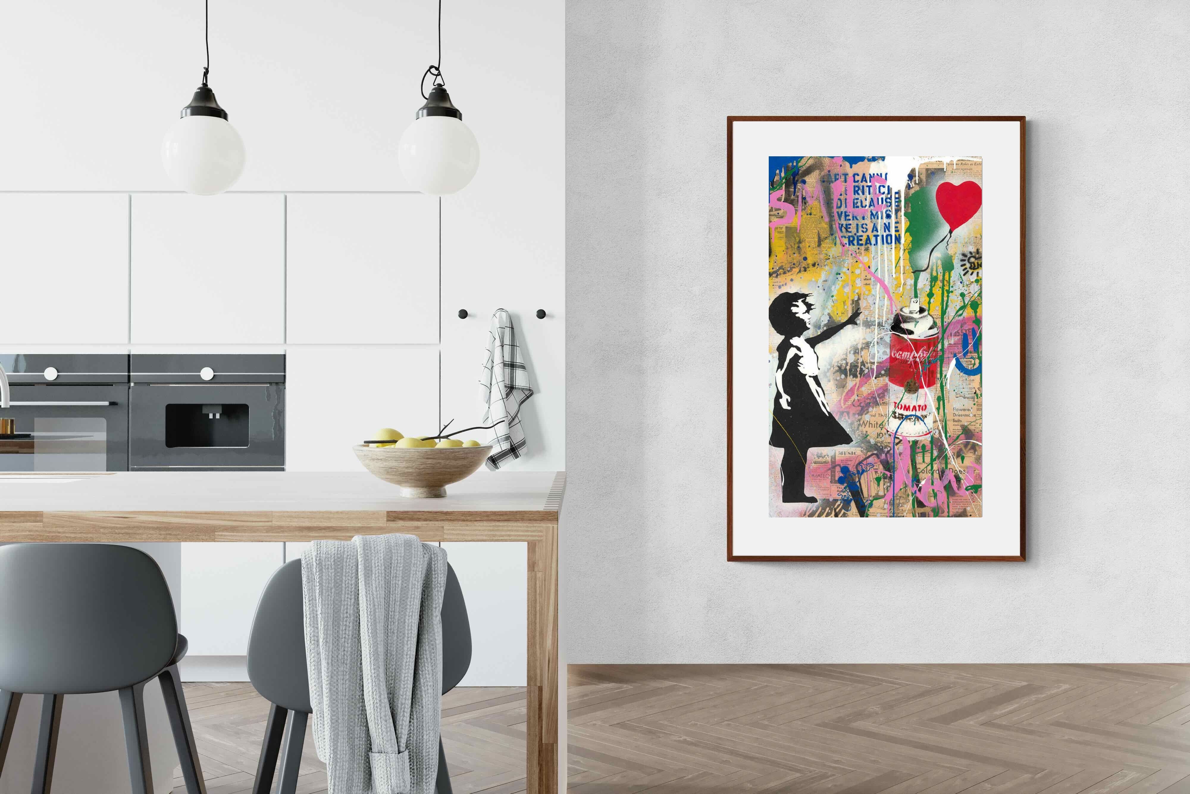 Pixalot Banksy Tribute Street Art