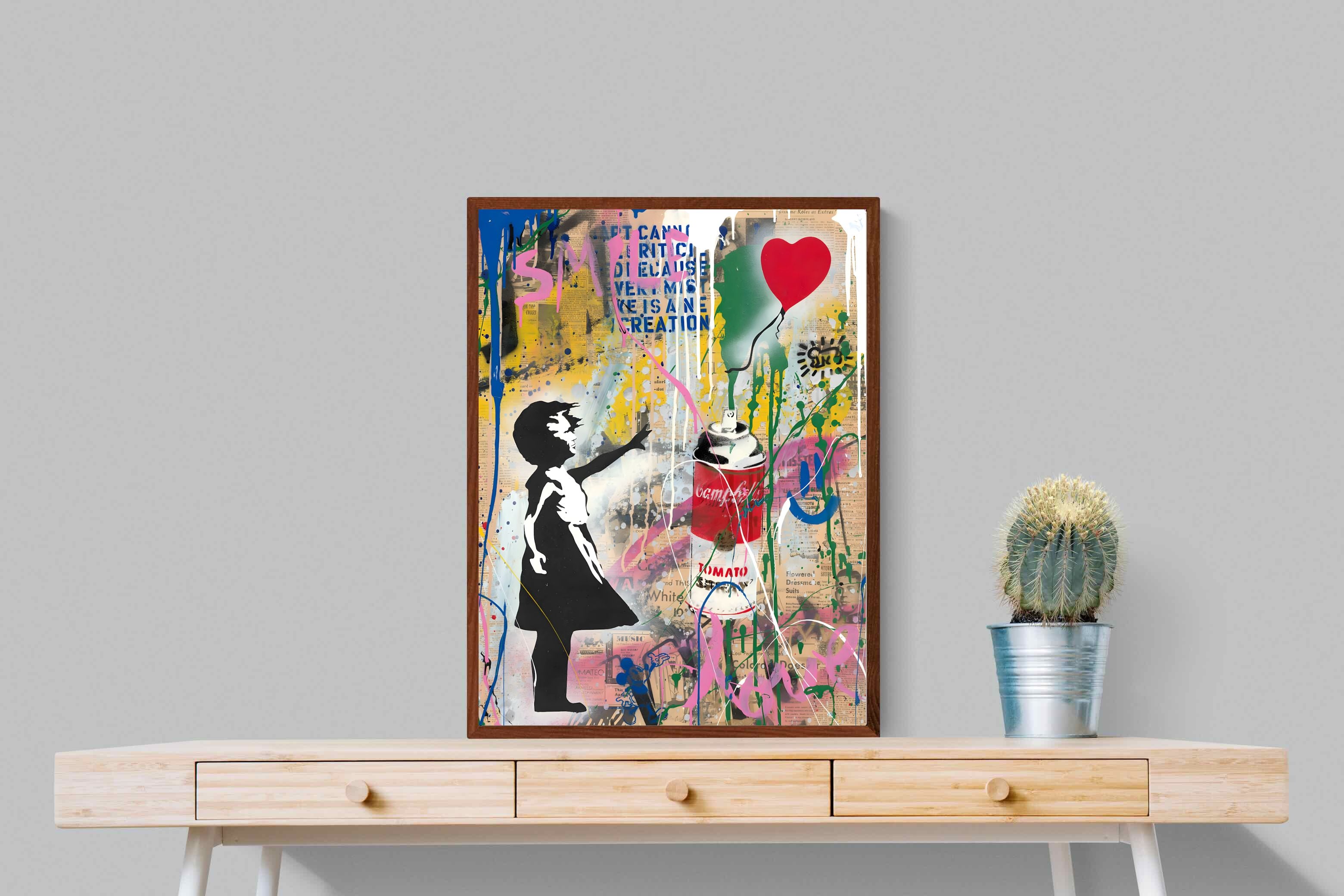 Pixalot Banksy Tribute Street Art