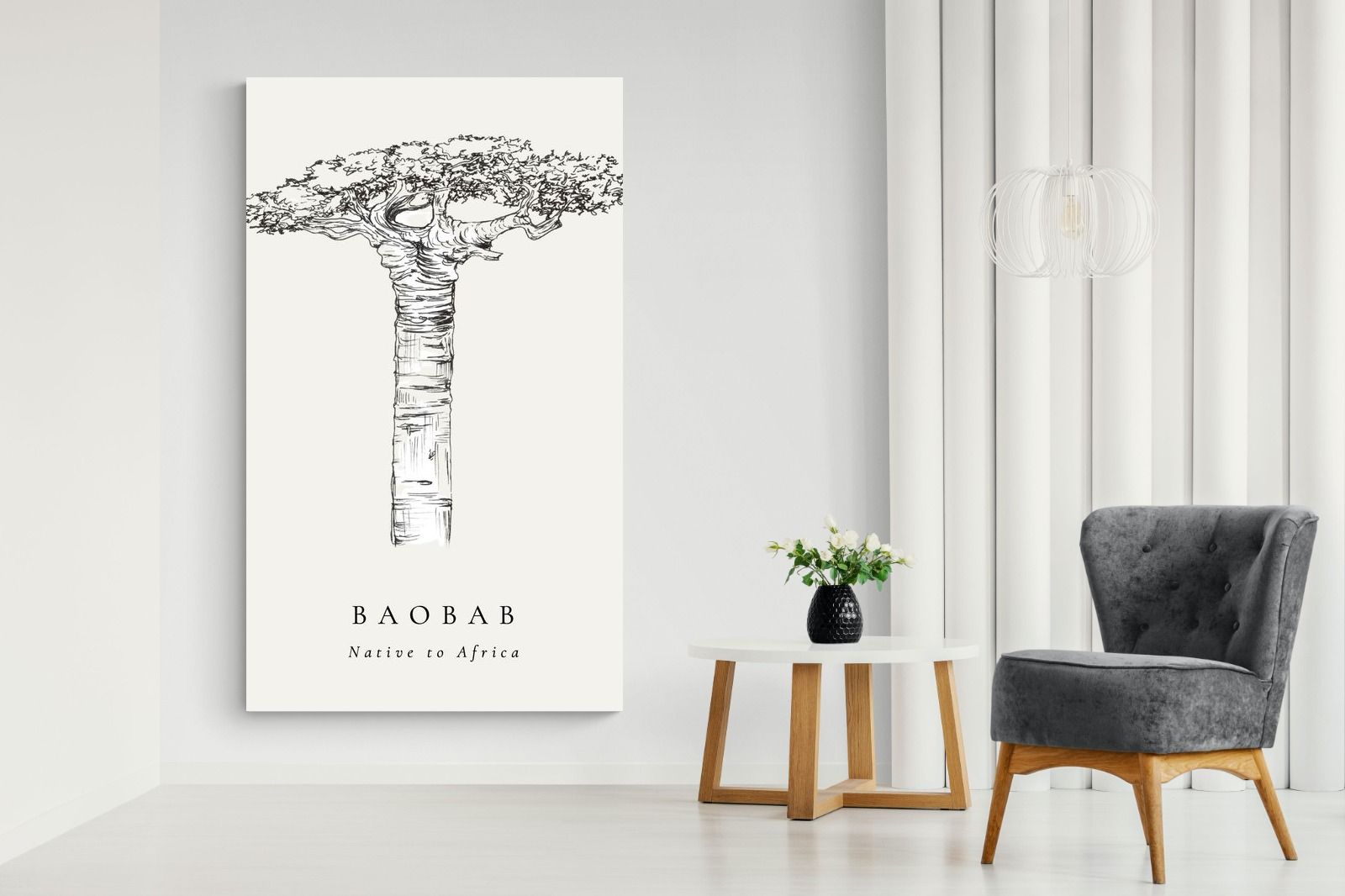 Pixalot ® Baobab Illustration