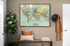 Pixalot ® Bartholomew's Chart of the World