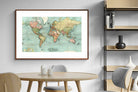 Pixalot ® Bartholomew's Chart of the World