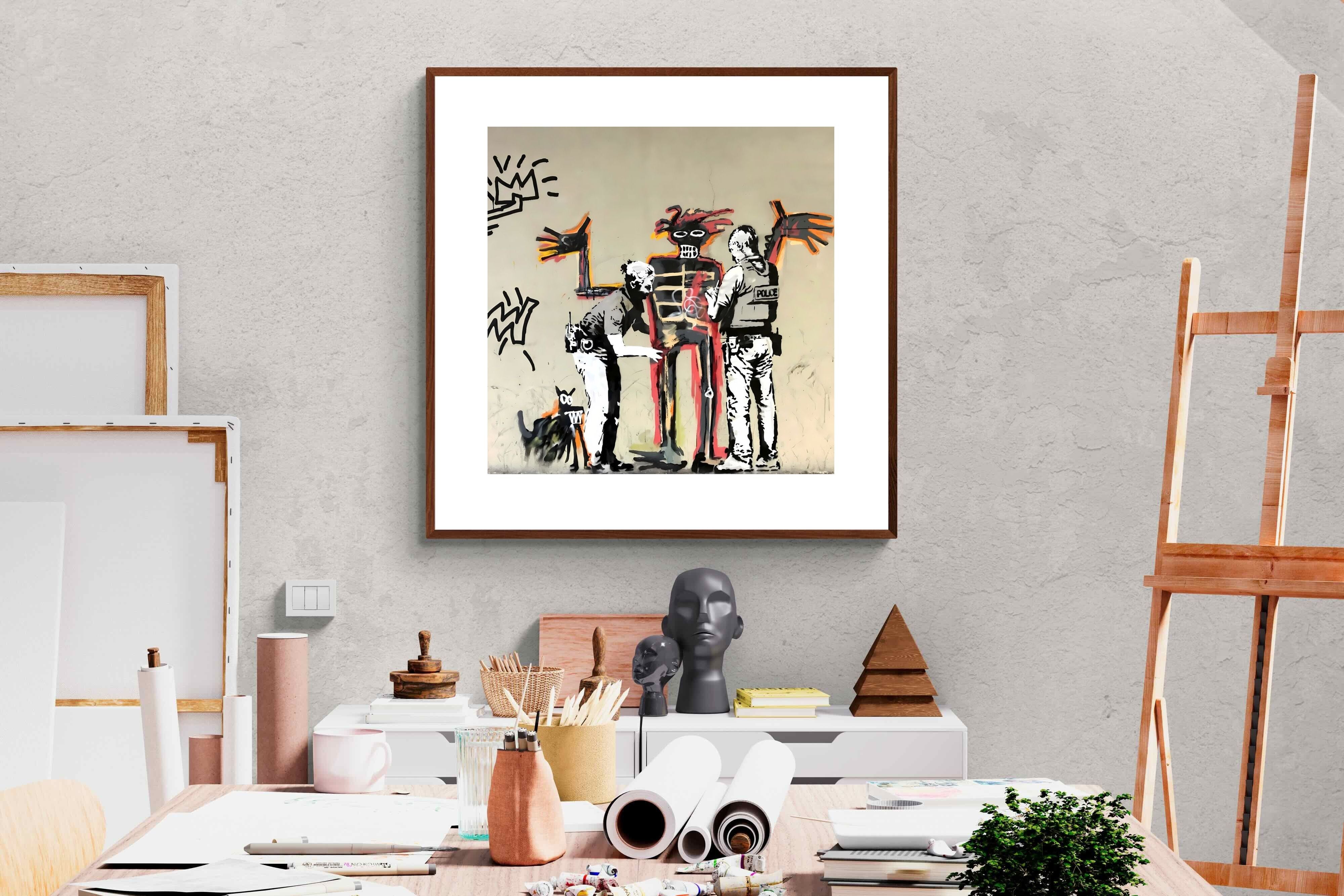 Pixalot Basquiat Mural Barbican