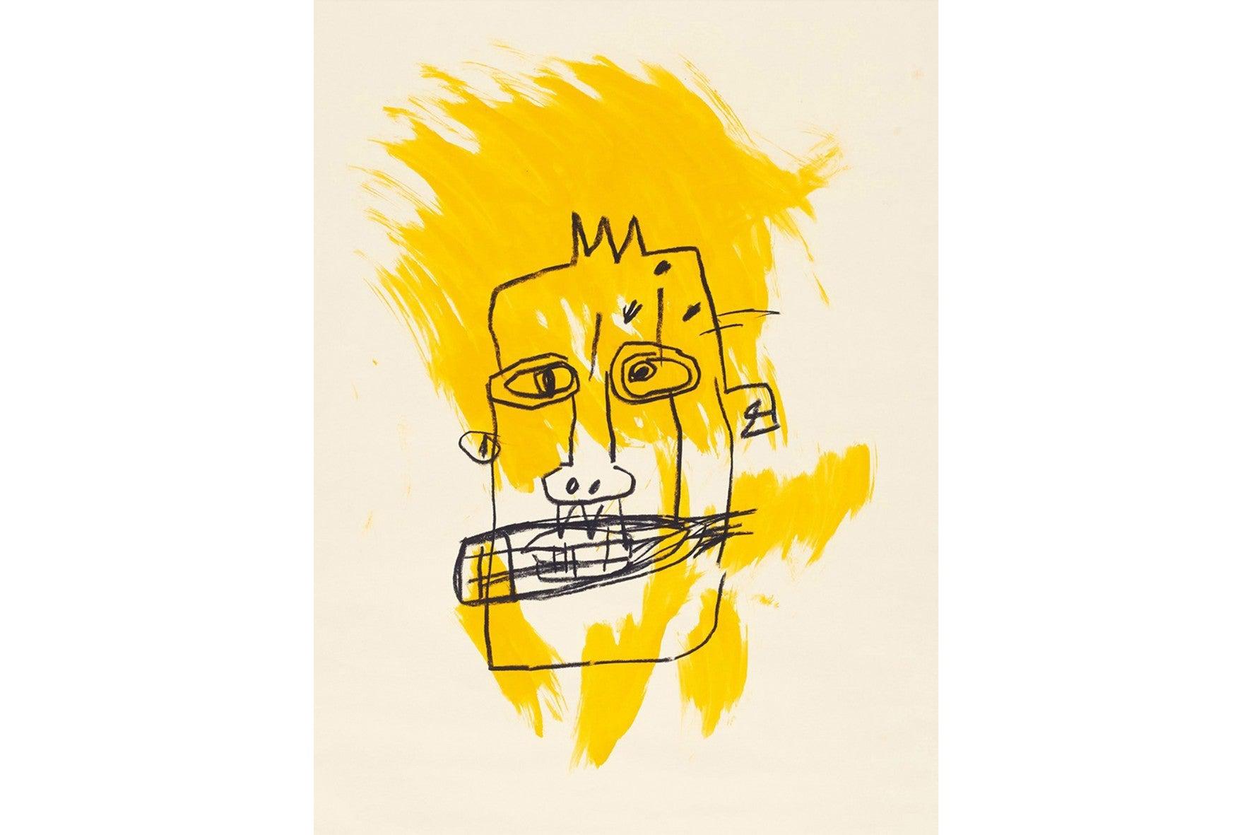 Basquiat Untitled #7-Wall_Art-Pixalot