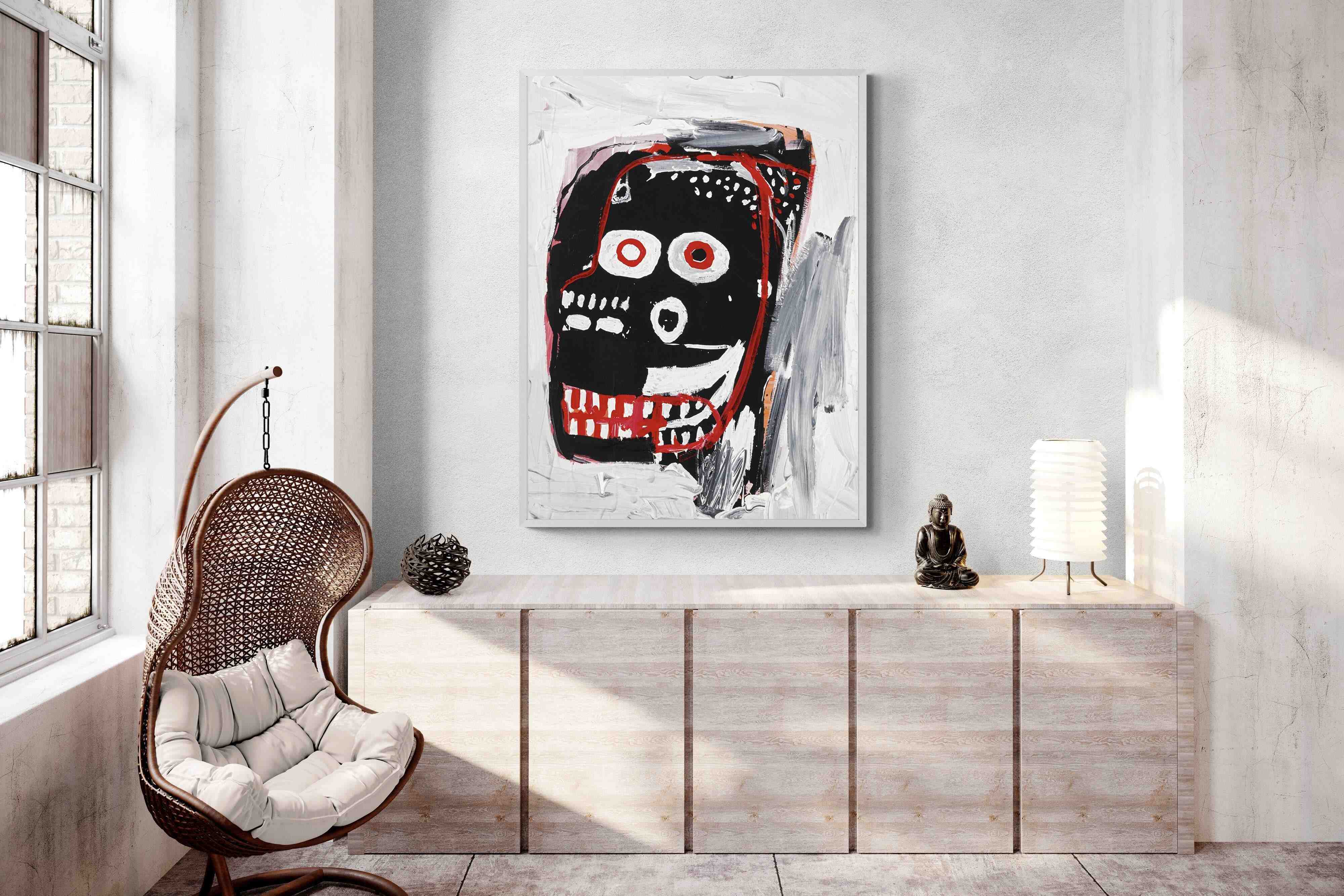 Pixalot Basquiat Untitled Head #9