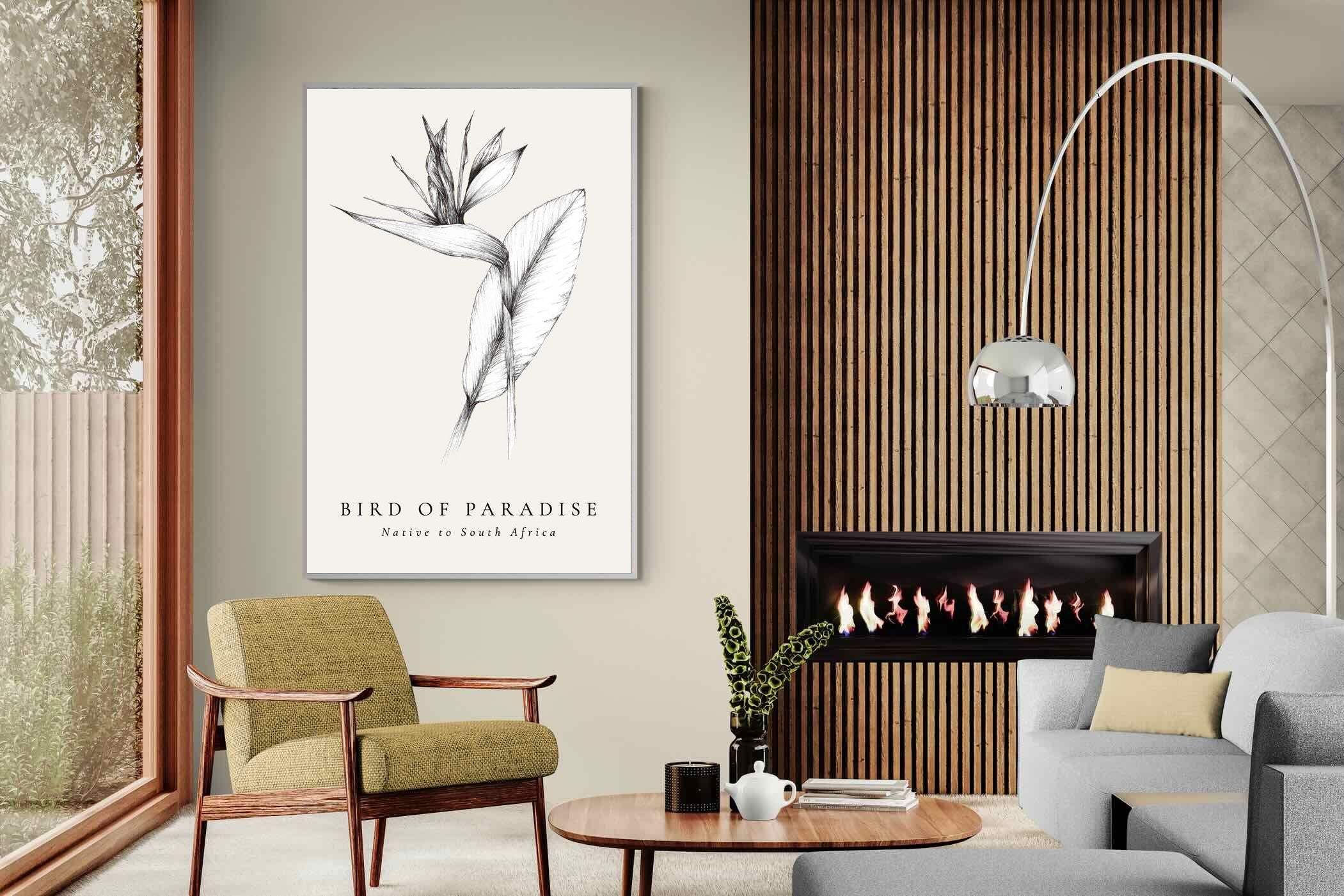 Pixalot ® Bird of Paradise Illustration