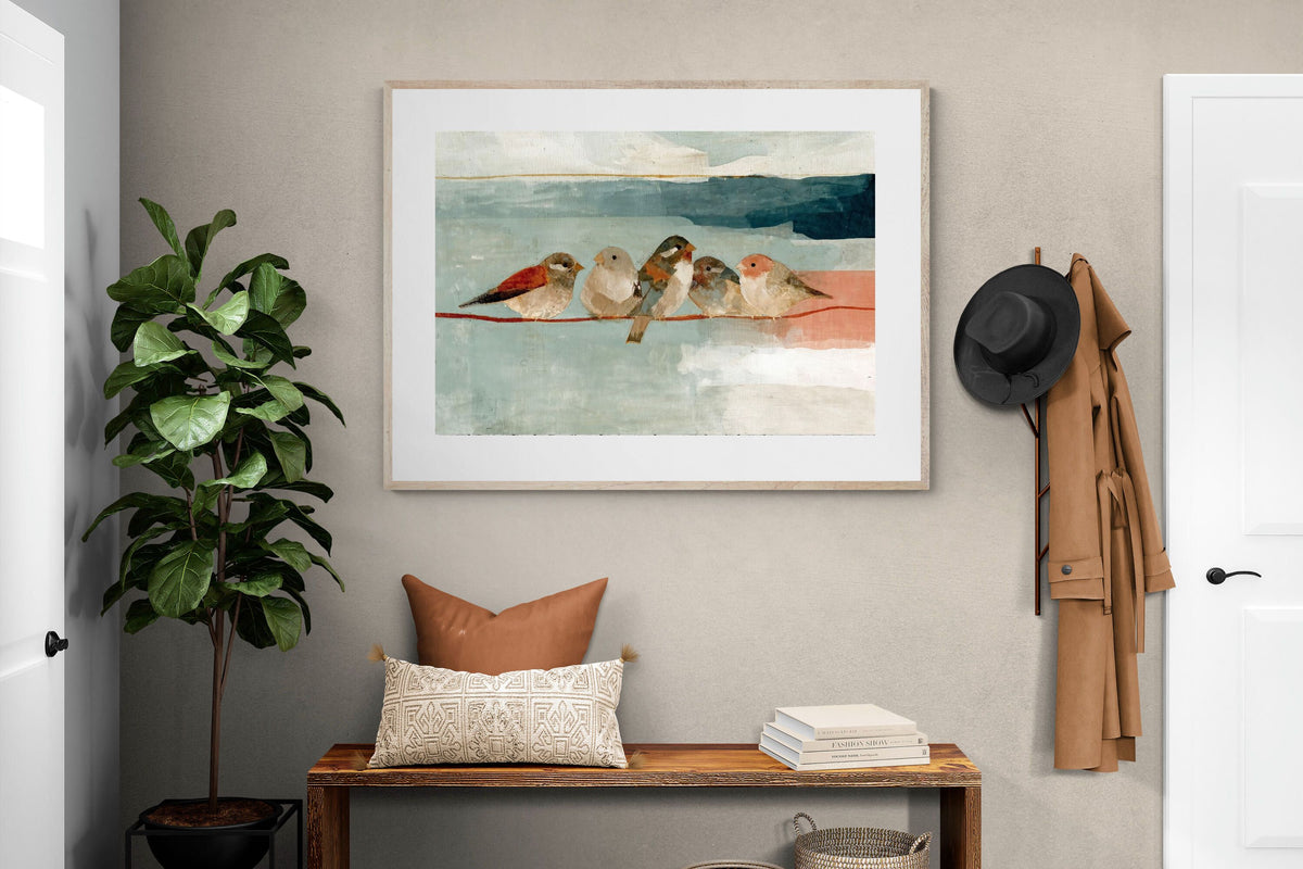 Pixalot ® Birds on a Wire in Autumn