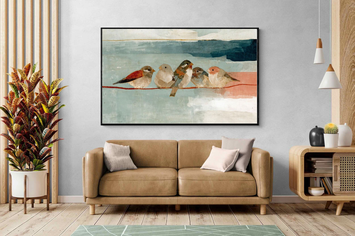 Pixalot ® Birds on a Wire in Autumn