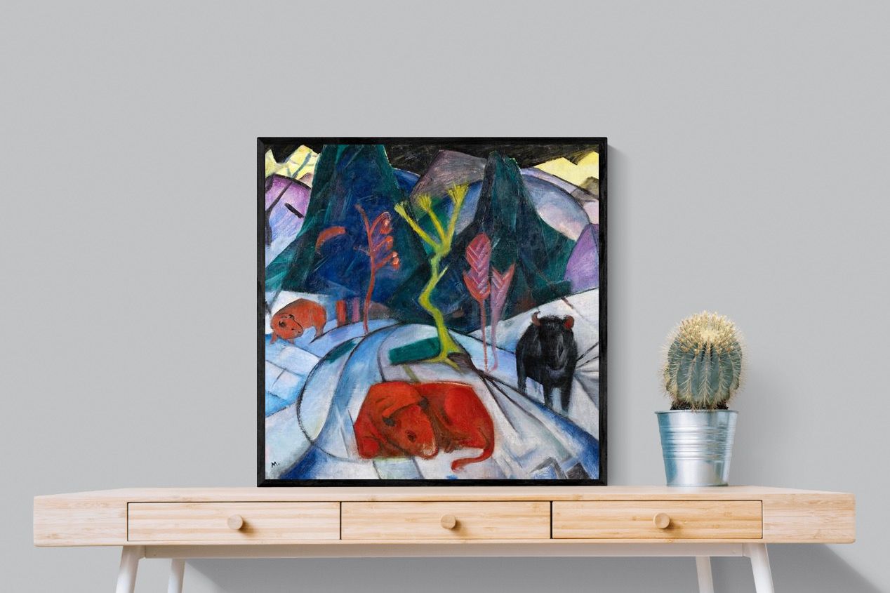 Pixalot Bison in Winter