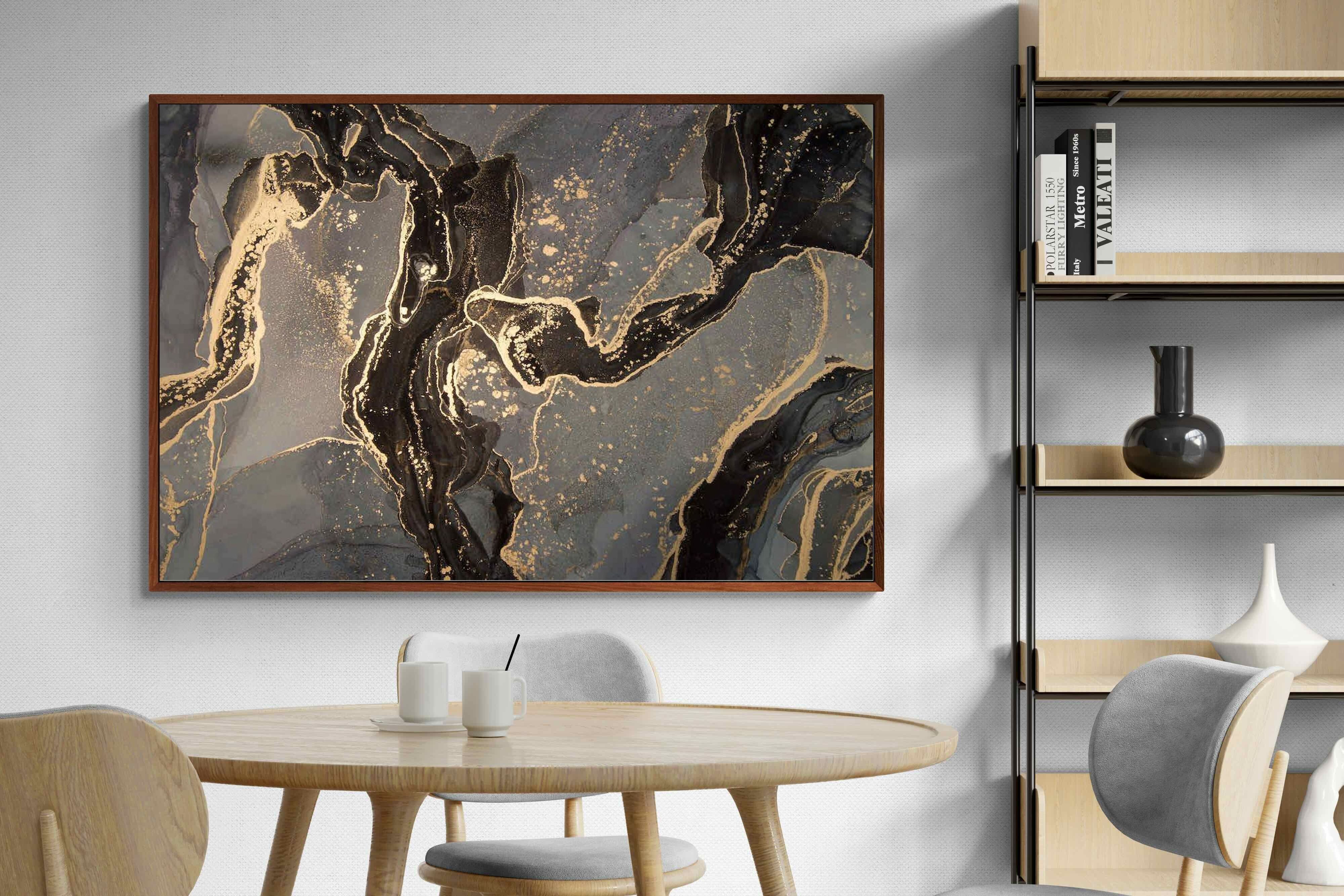 Pixalot ® Black & Gold Marble