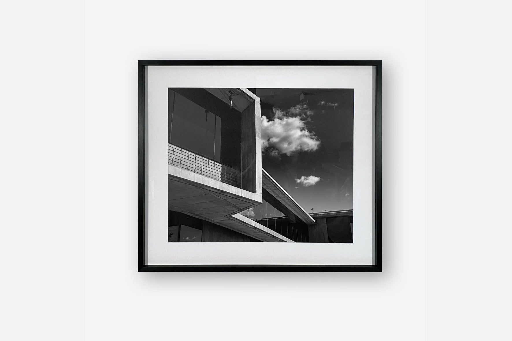 Black & White Architecture | SALE-Wall_Art-80 x 70cm-Framed Print-Black-Pixalot