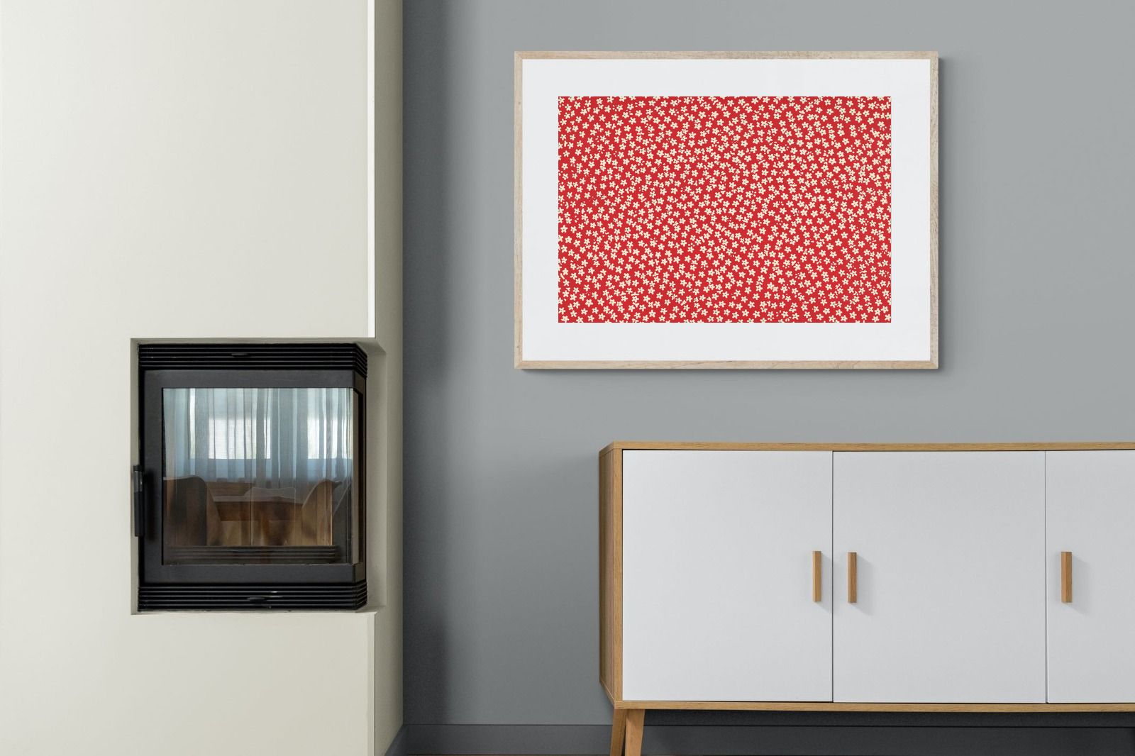 Pixalot Blad Met Strooipatroon Van Bloemen