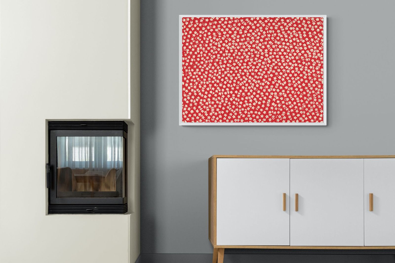 Pixalot Blad Met Strooipatroon Van Bloemen