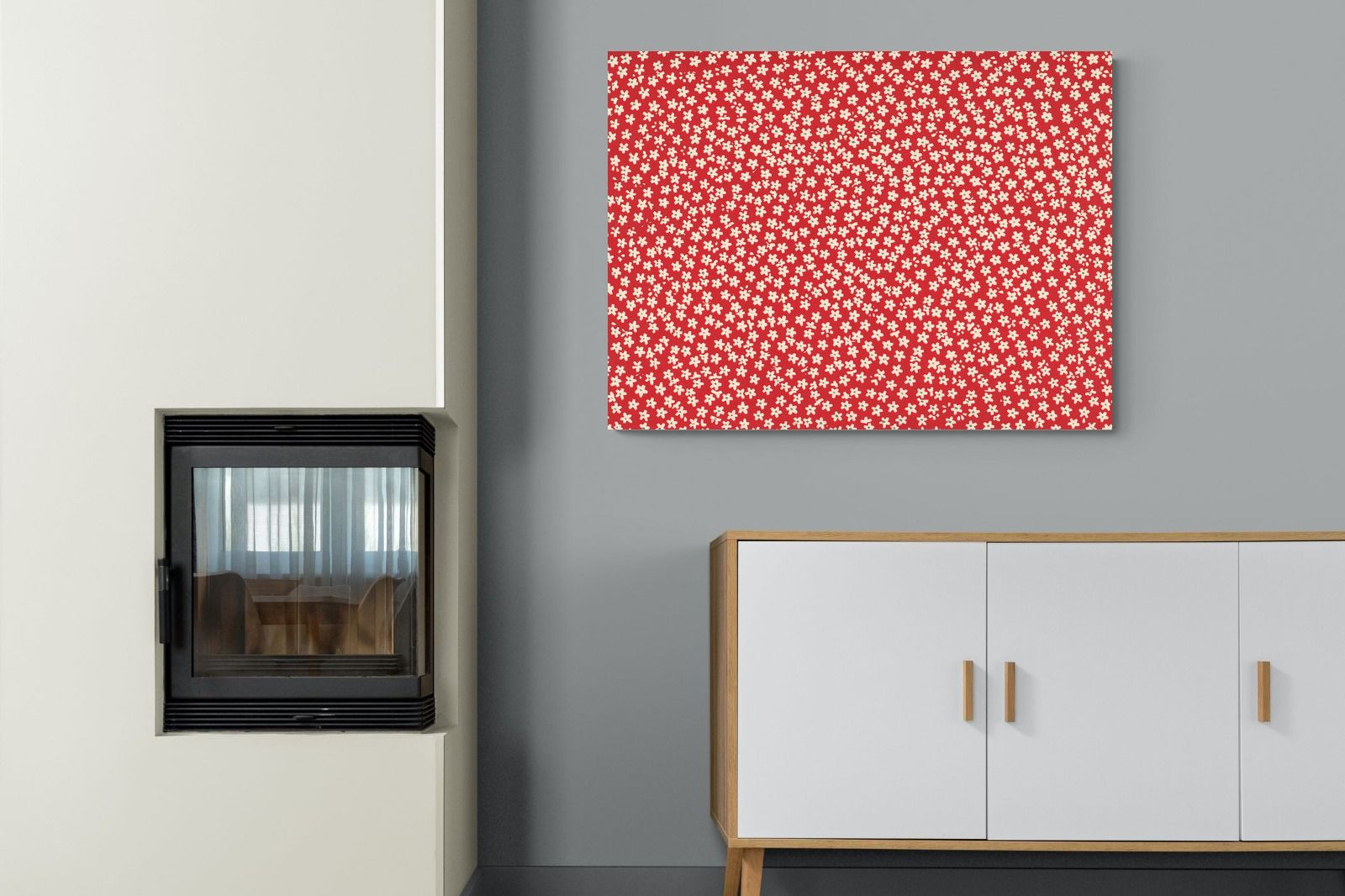 Pixalot Blad Met Strooipatroon Van Bloemen