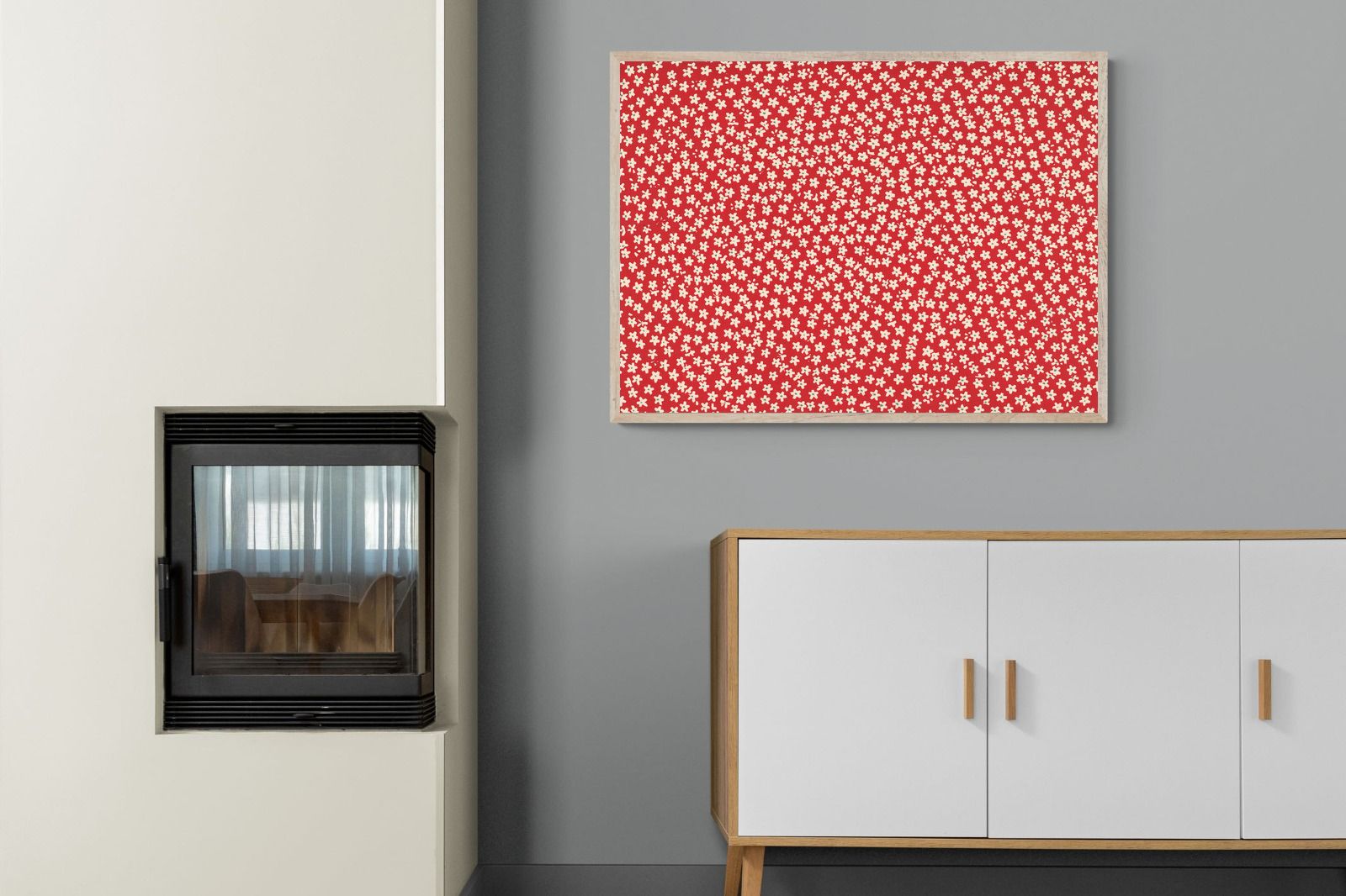 Pixalot Blad Met Strooipatroon Van Bloemen