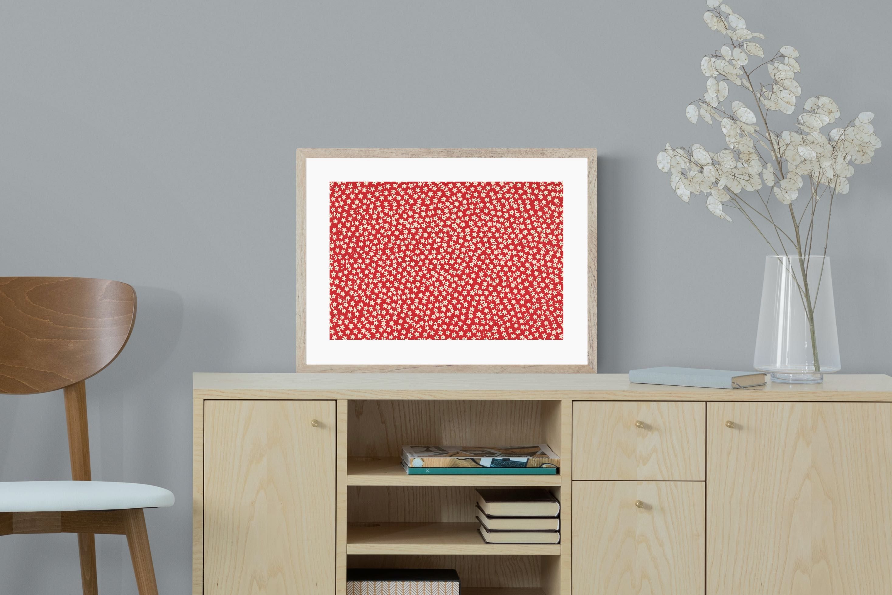 Pixalot Blad Met Strooipatroon Van Bloemen