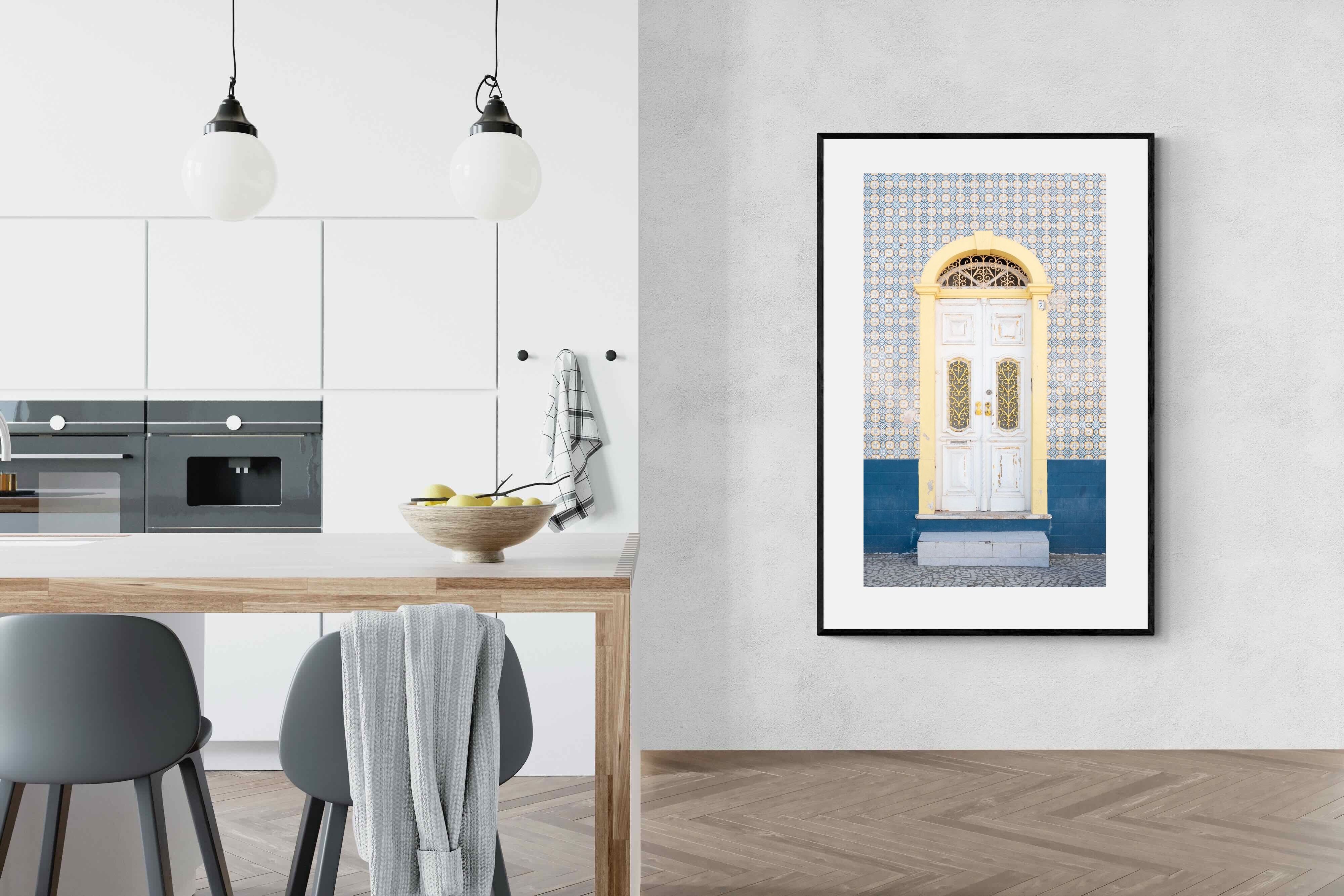 Pixalot Blue and Yellow Facade