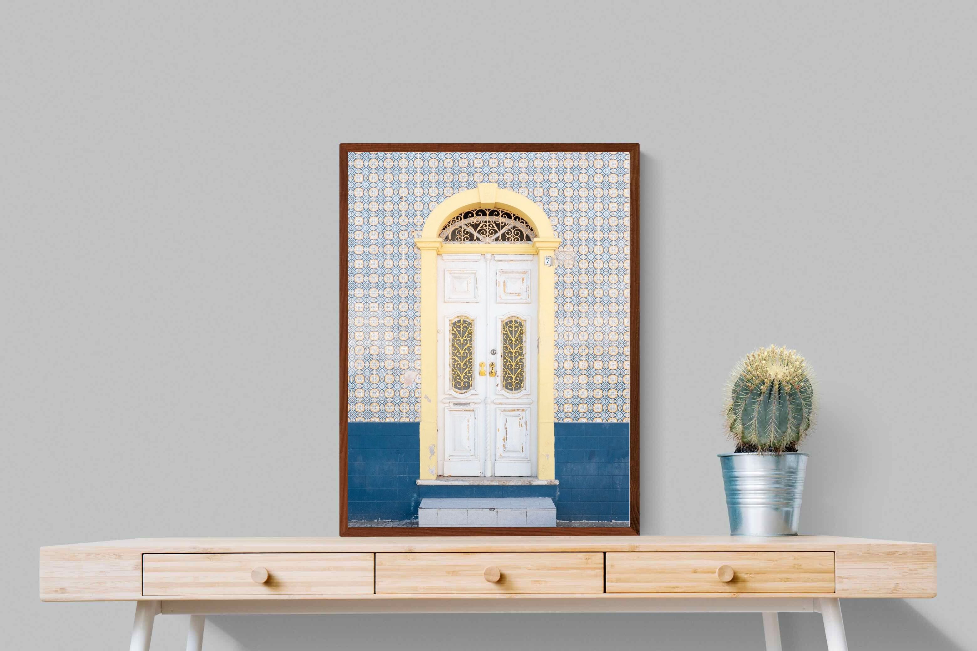 Pixalot Blue and Yellow Facade