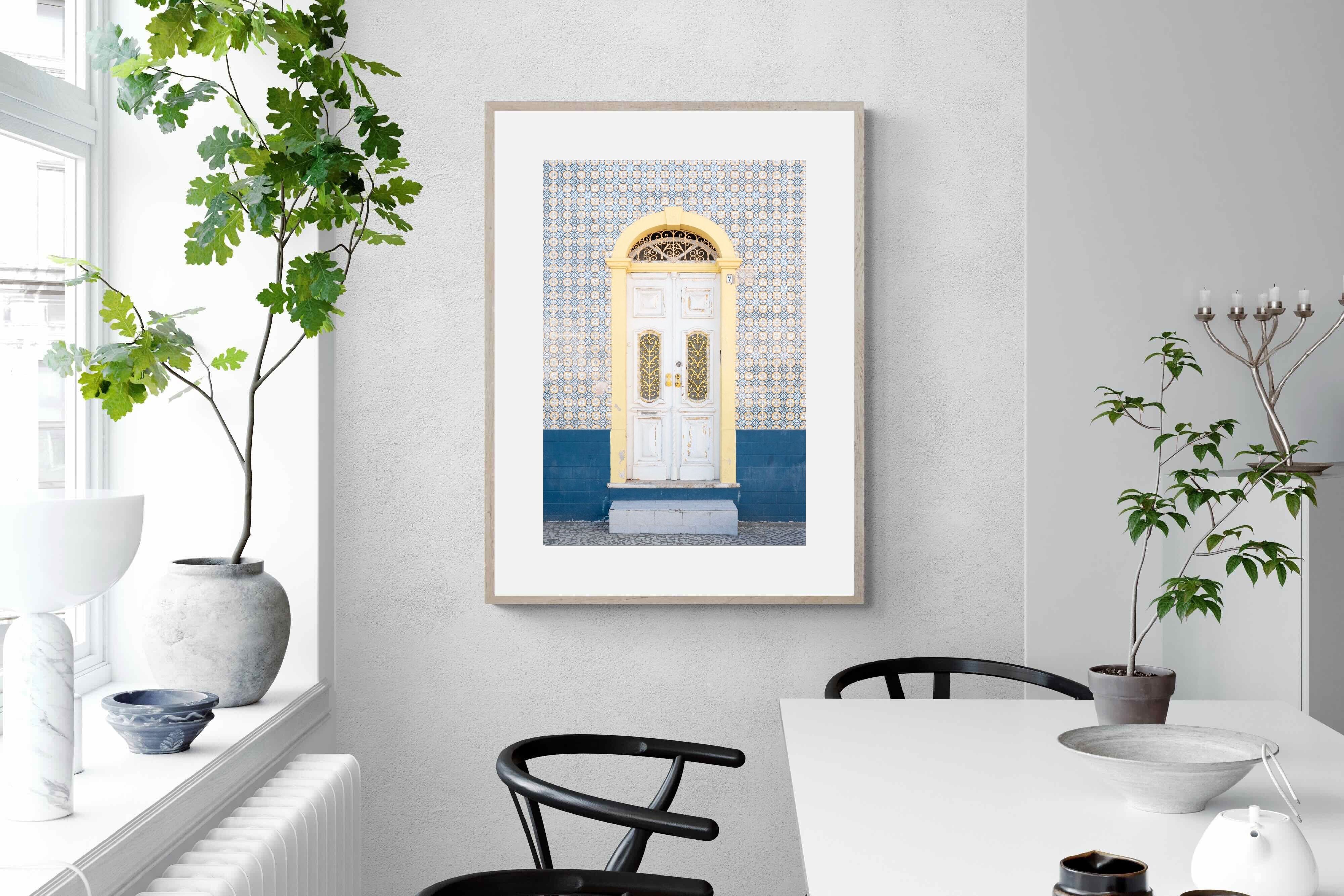 Pixalot Blue and Yellow Facade