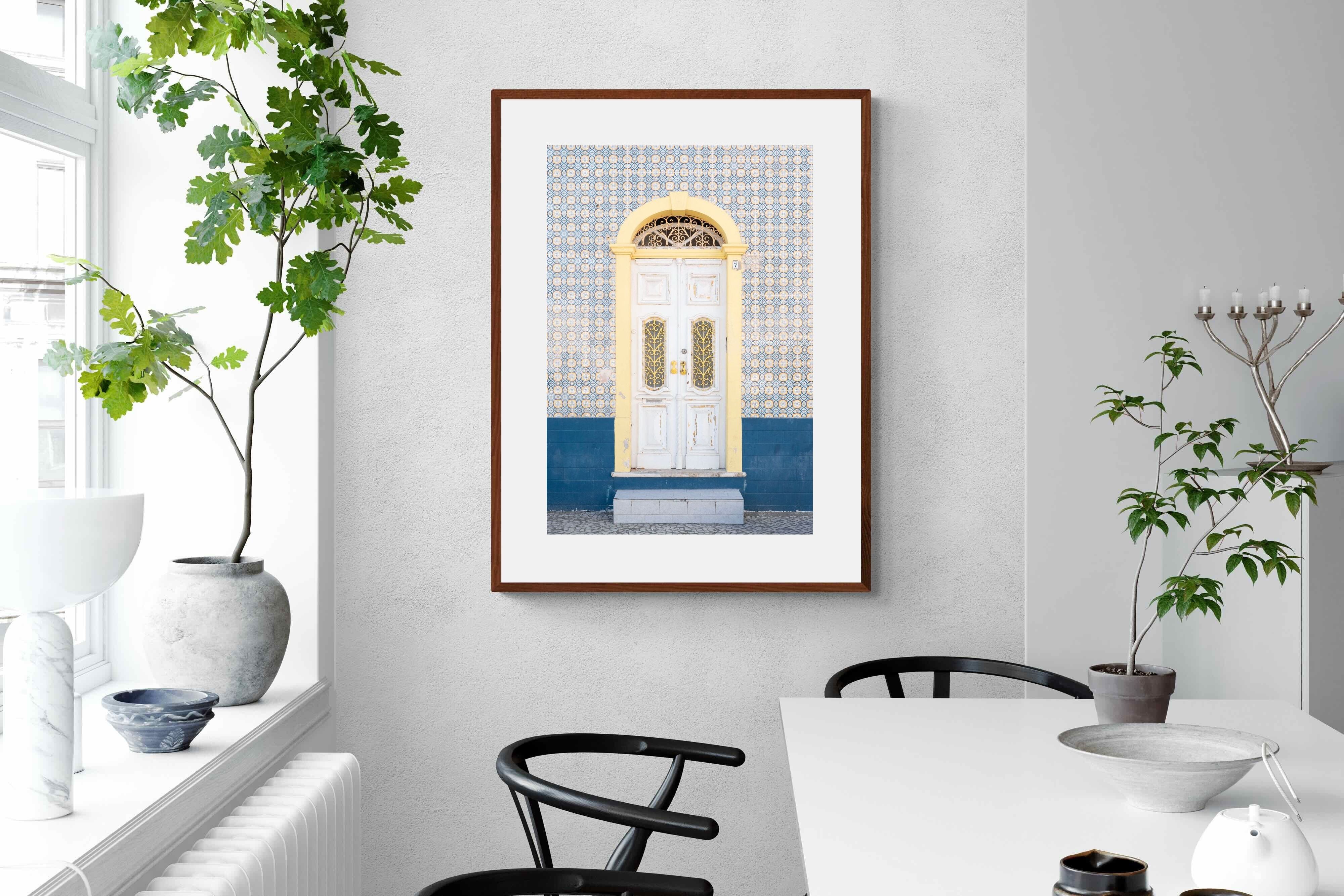 Pixalot Blue and Yellow Facade