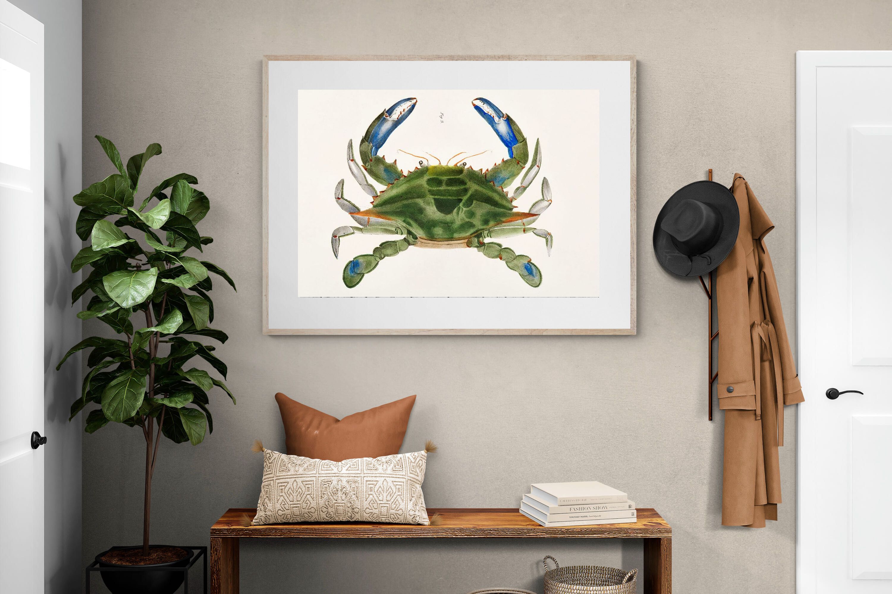 Pixalot ® Blue Crab Illustration
