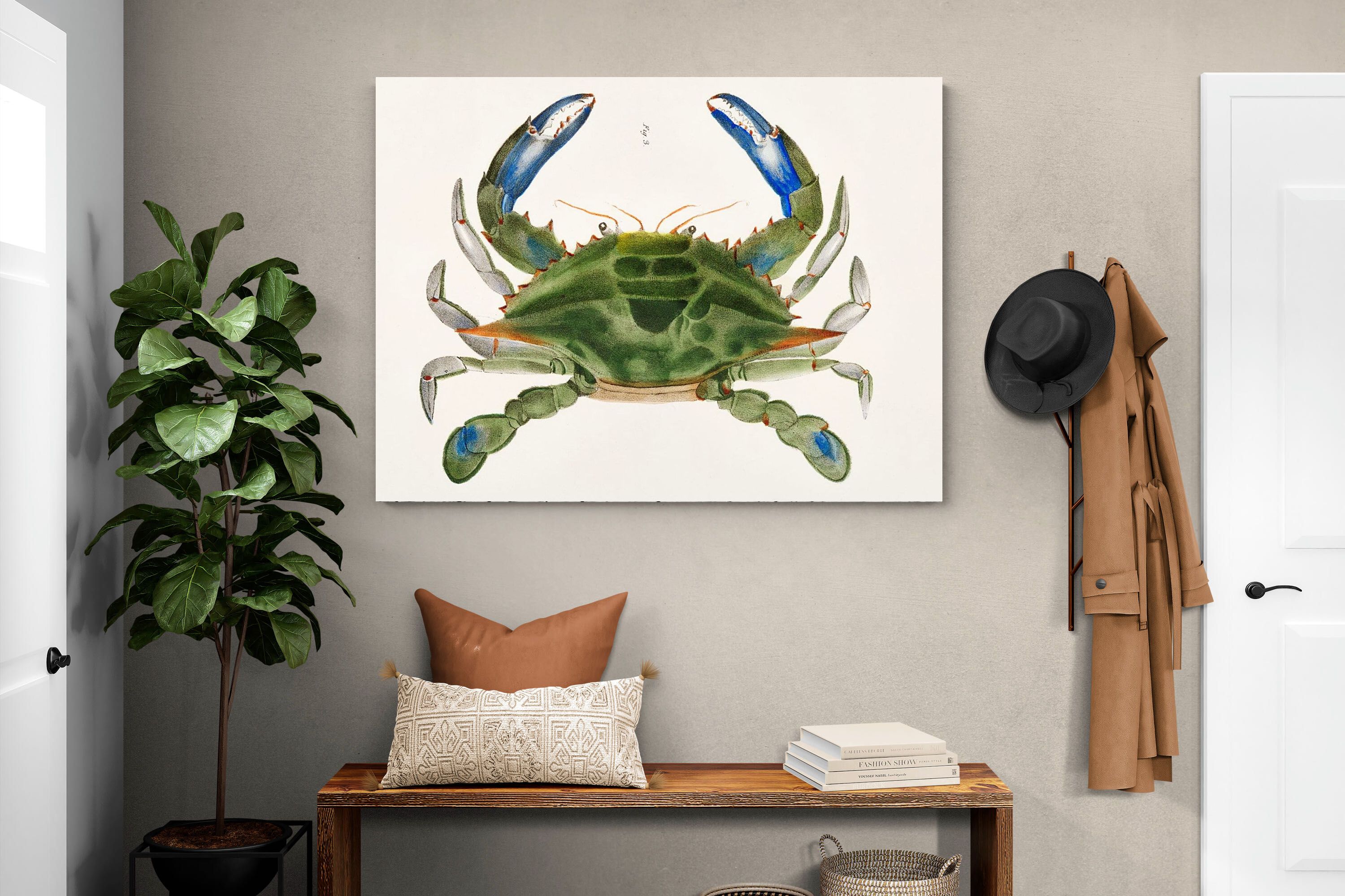 Pixalot ® Blue Crab Illustration
