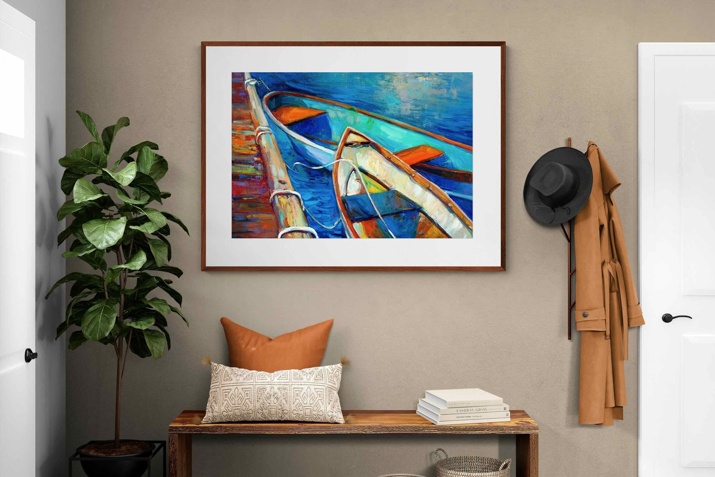 Pixalot ® Boats on Canvas