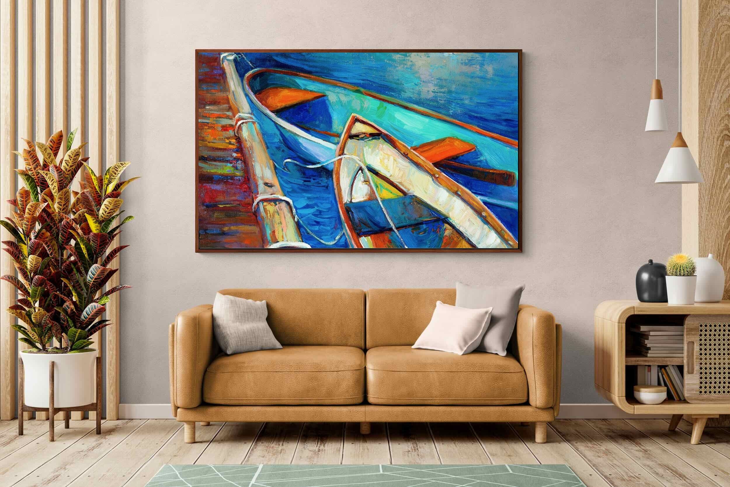 Pixalot ® Boats on Canvas