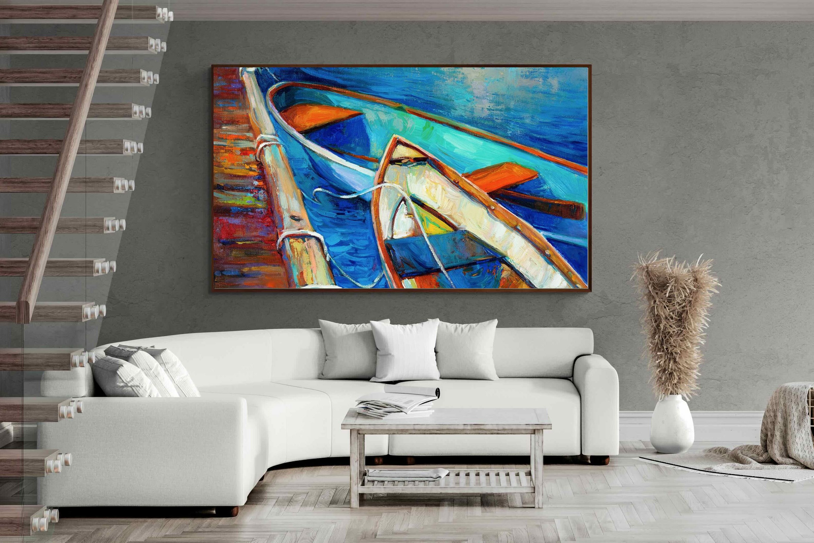 Pixalot ® Boats on Canvas