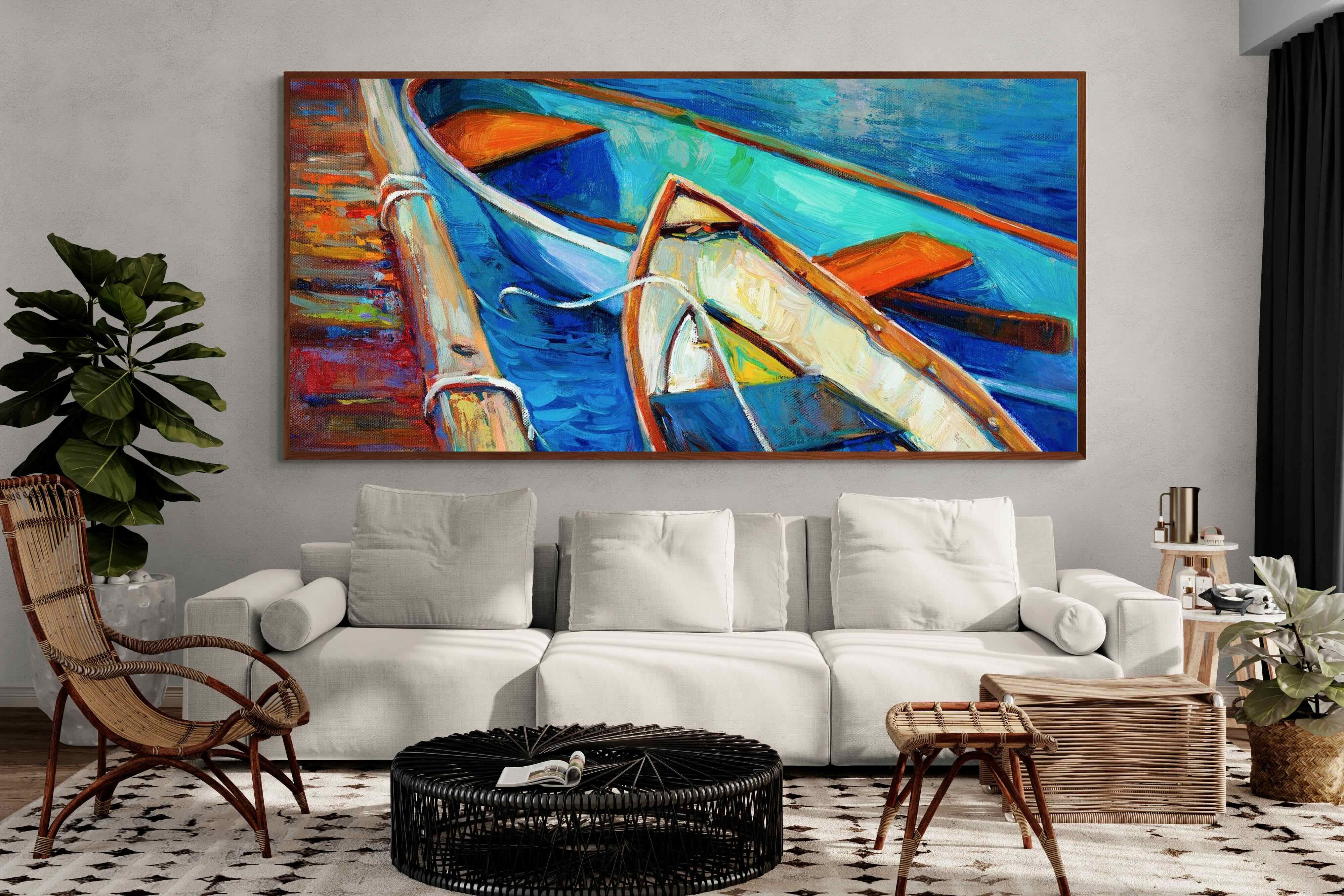 Pixalot ® Boats on Canvas