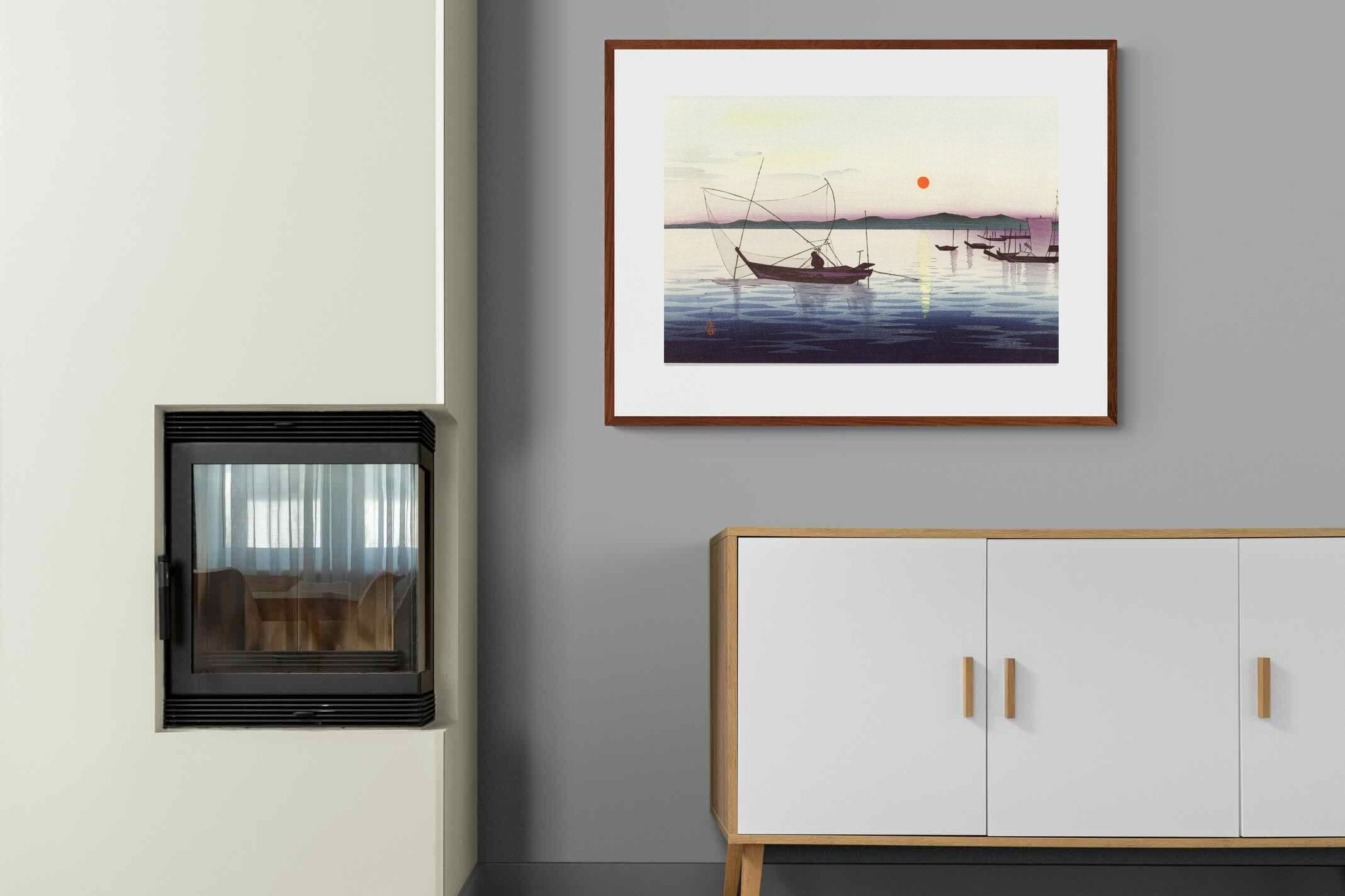 Pixalot Boats & Setting Sun