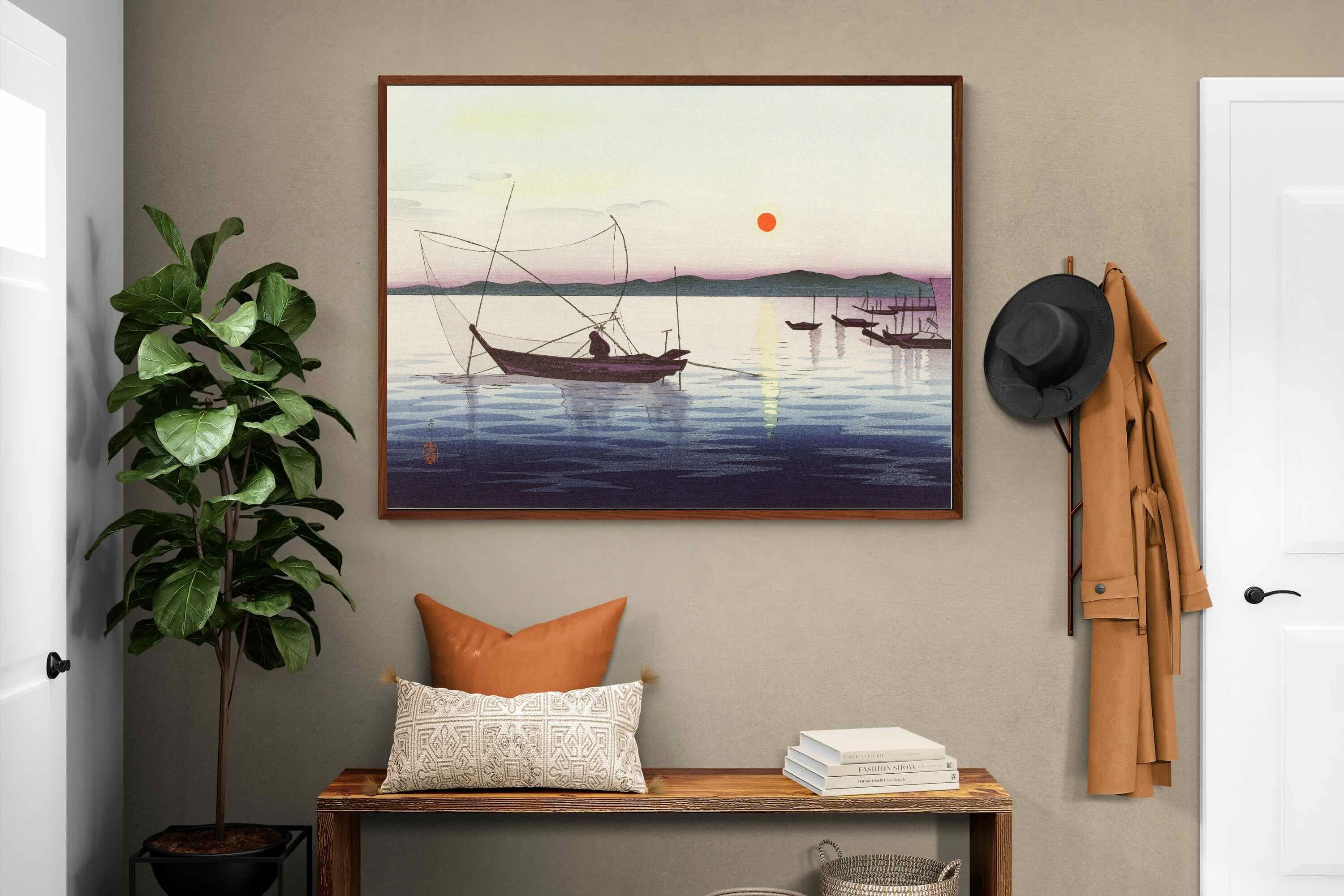 Pixalot Boats & Setting Sun
