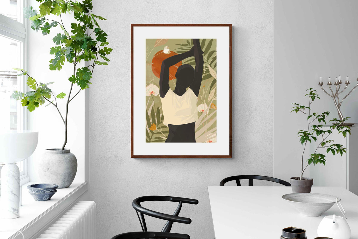 Pixalot ® Botanical Silhouette Woman