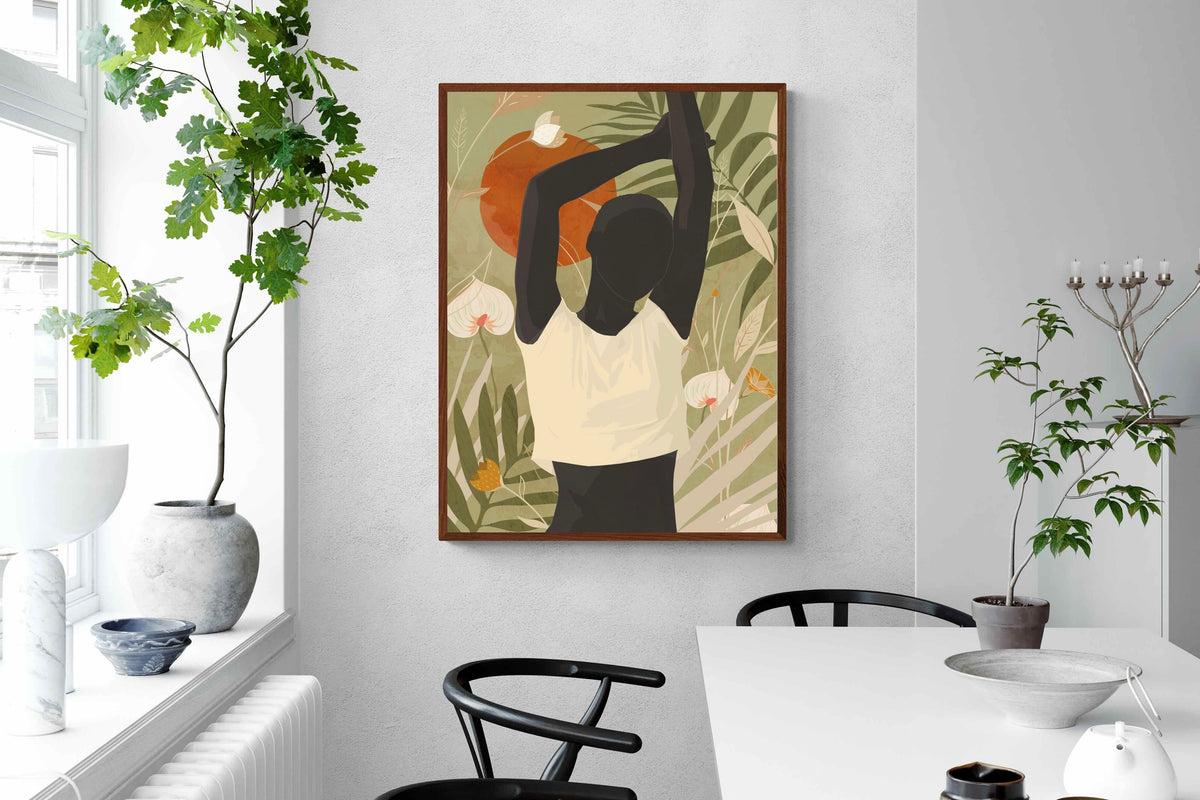 Pixalot ® Botanical Silhouette Woman