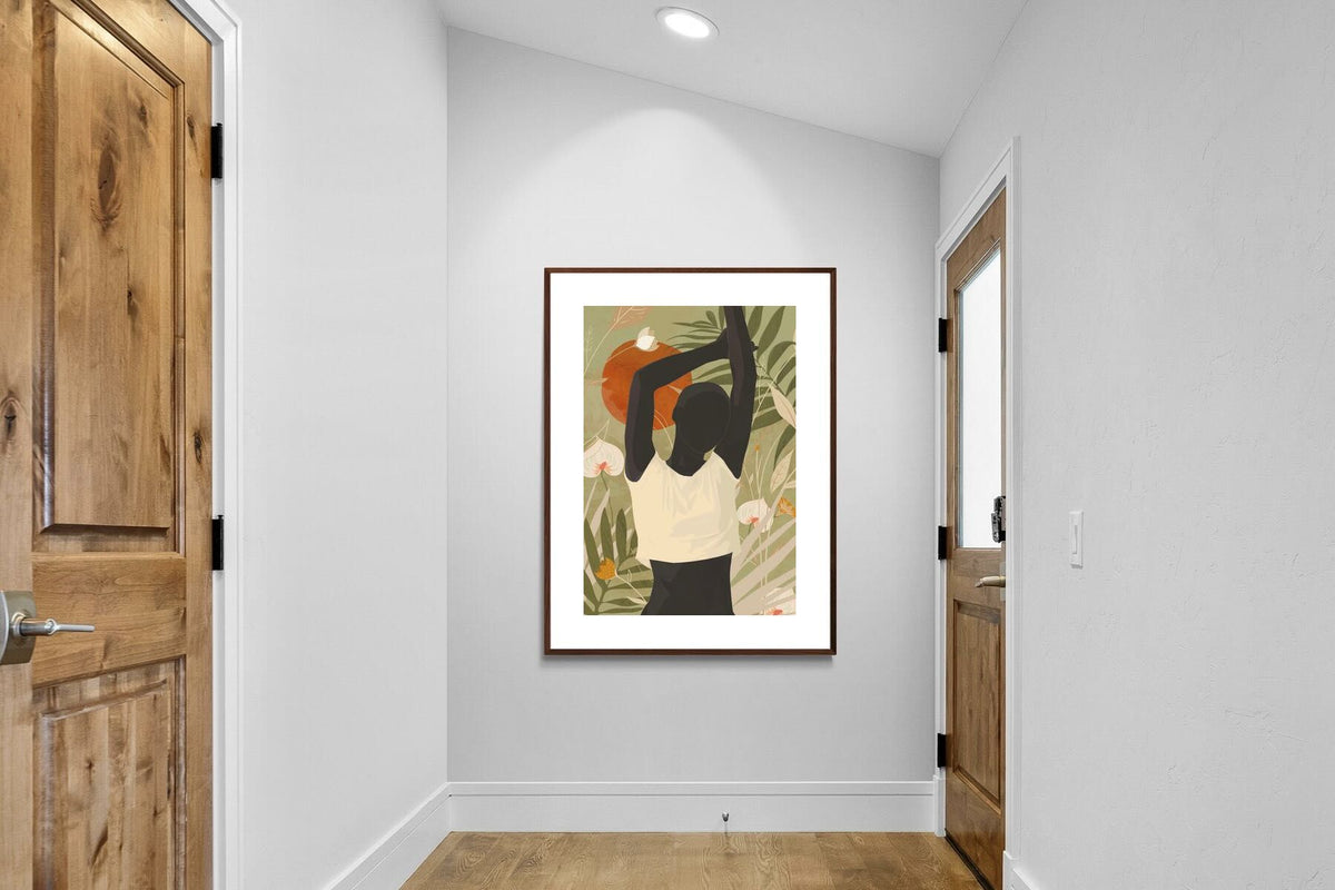 Pixalot ® Botanical Silhouette Woman