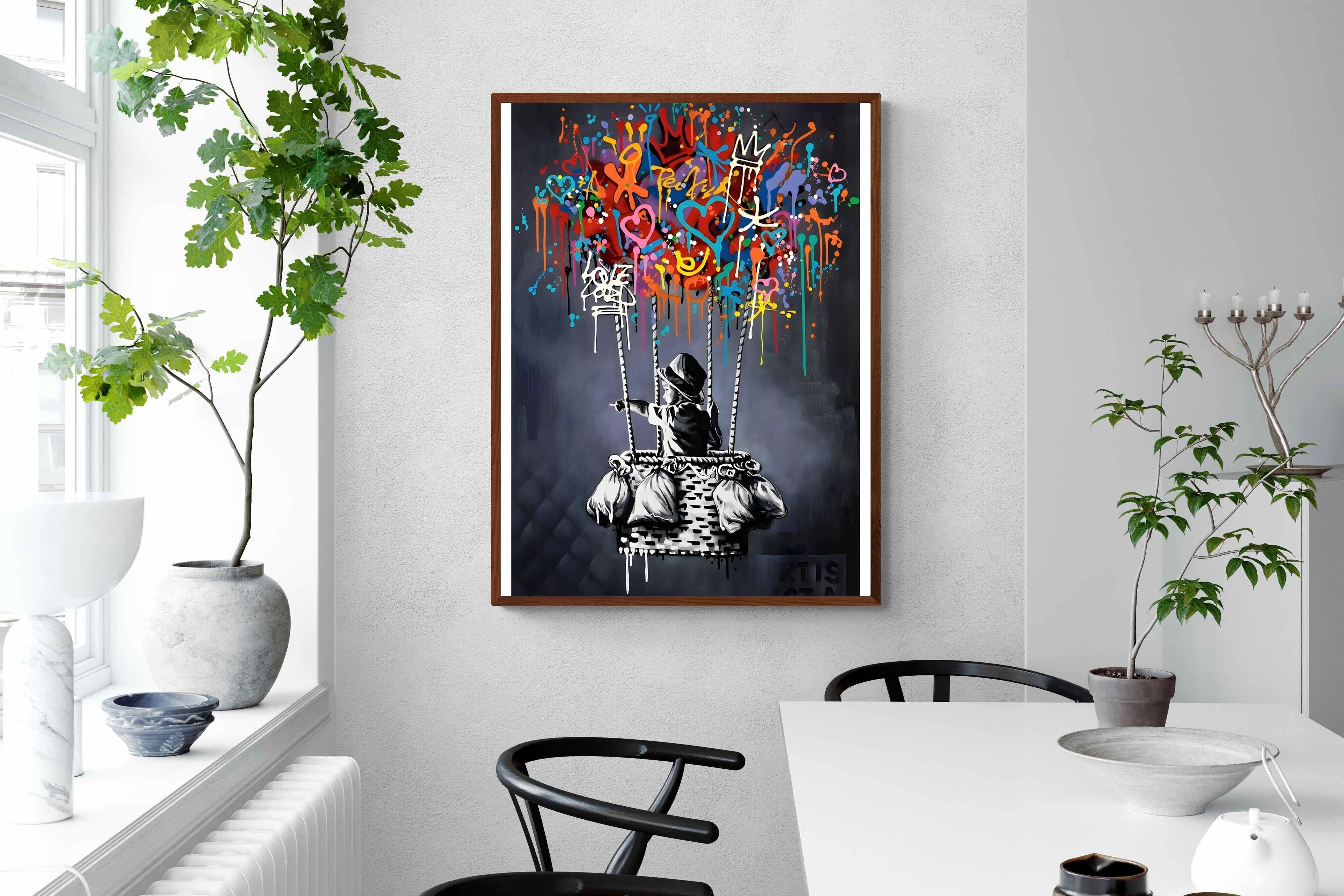 Pixalot Boy in Balloon