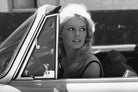 Bridget Bardot Driving-Wall_Art-Pixalot
