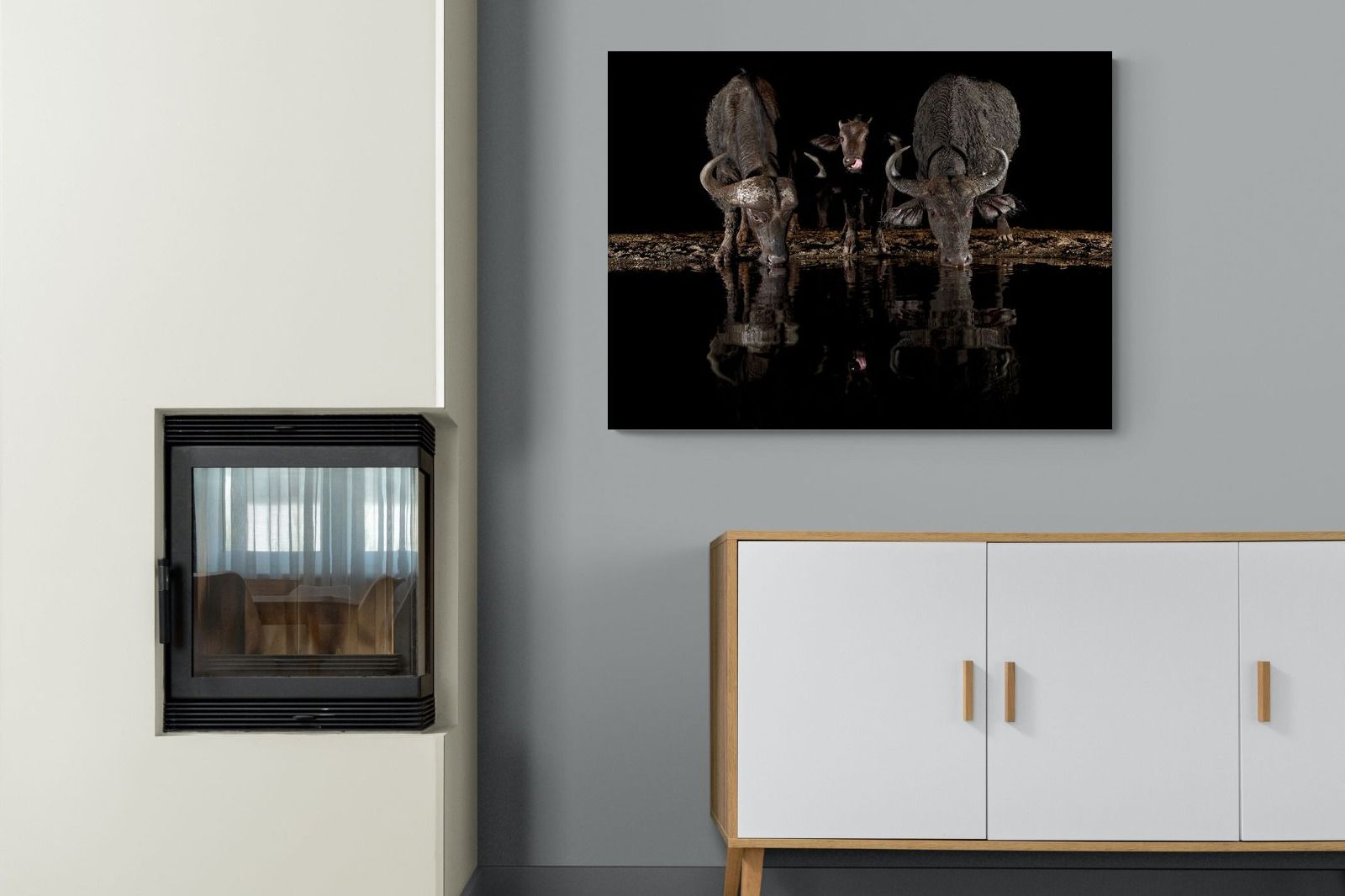 Pixalot Buffalo Family