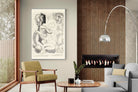 Pixalot Bull, Horse, and Reclining Woman II